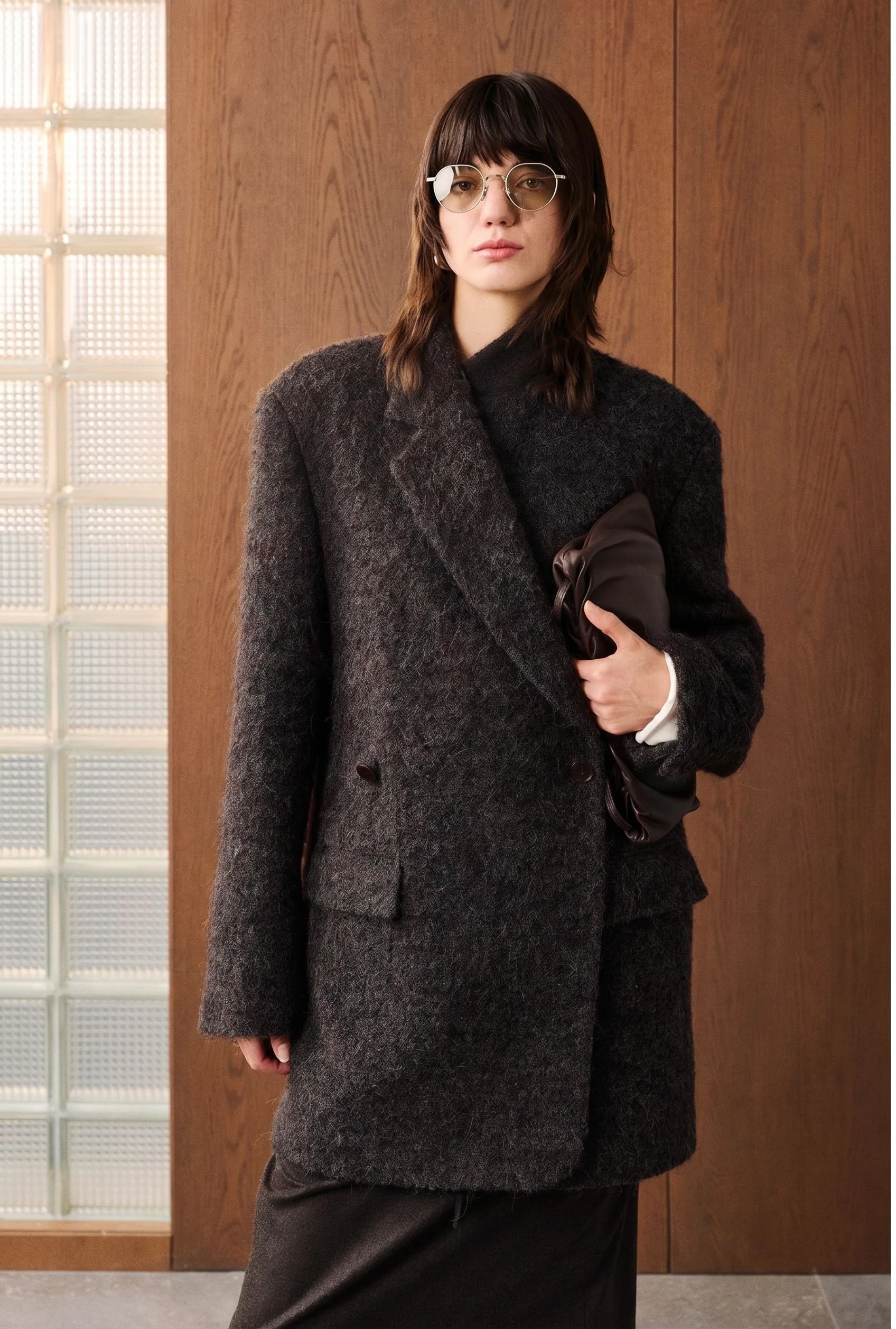 Bouclé Wrap Blazer - Image 4