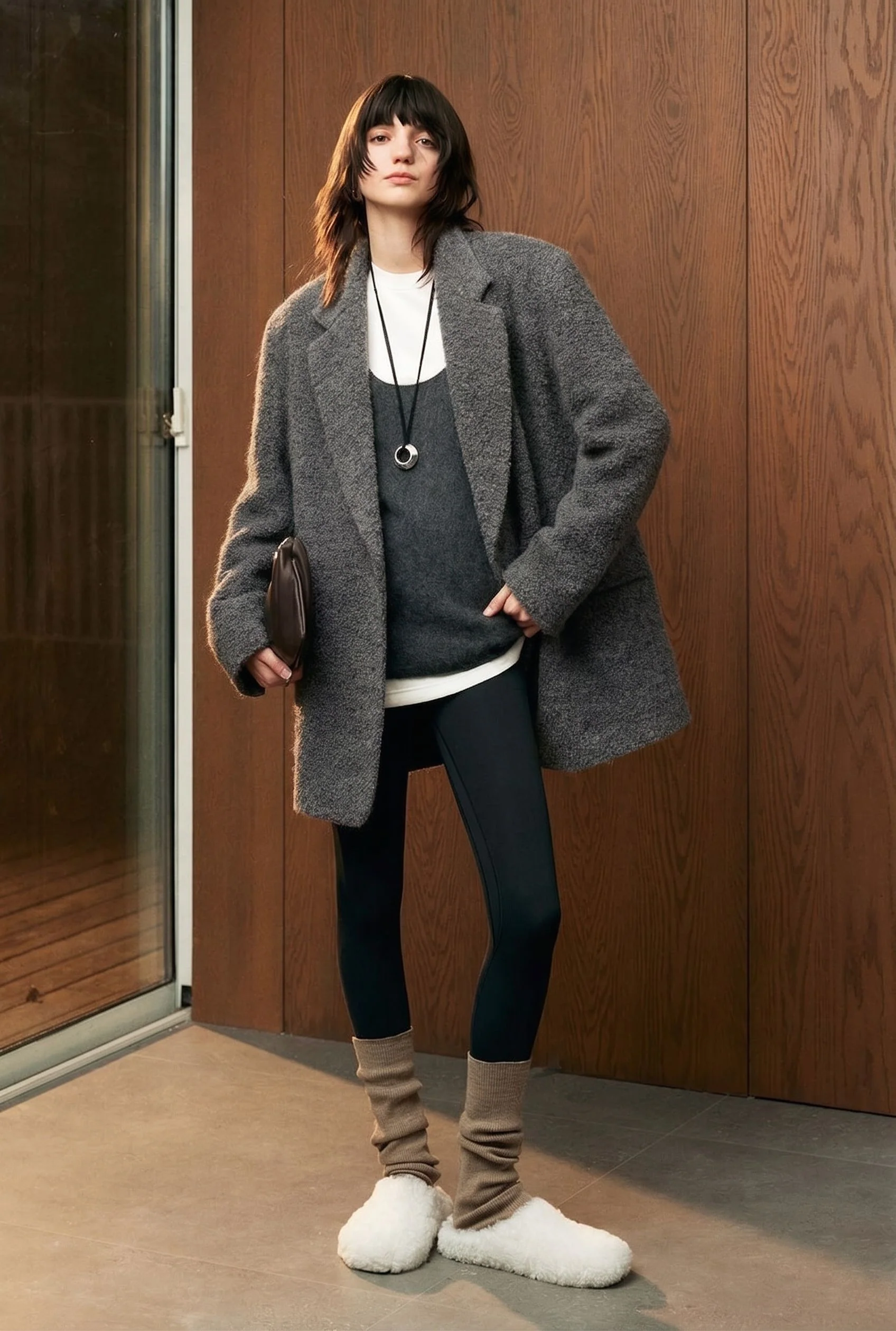 Bouclé Wrap Blazer - Image 5
