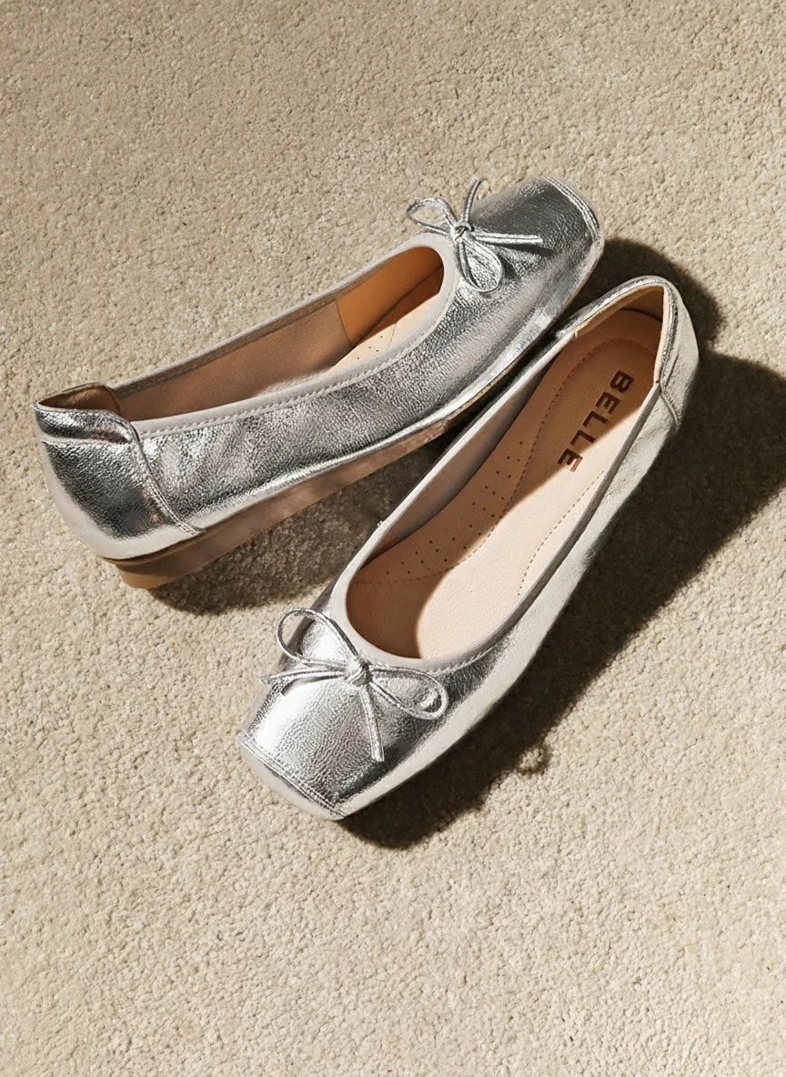Bow Ballet Flats - Image 4