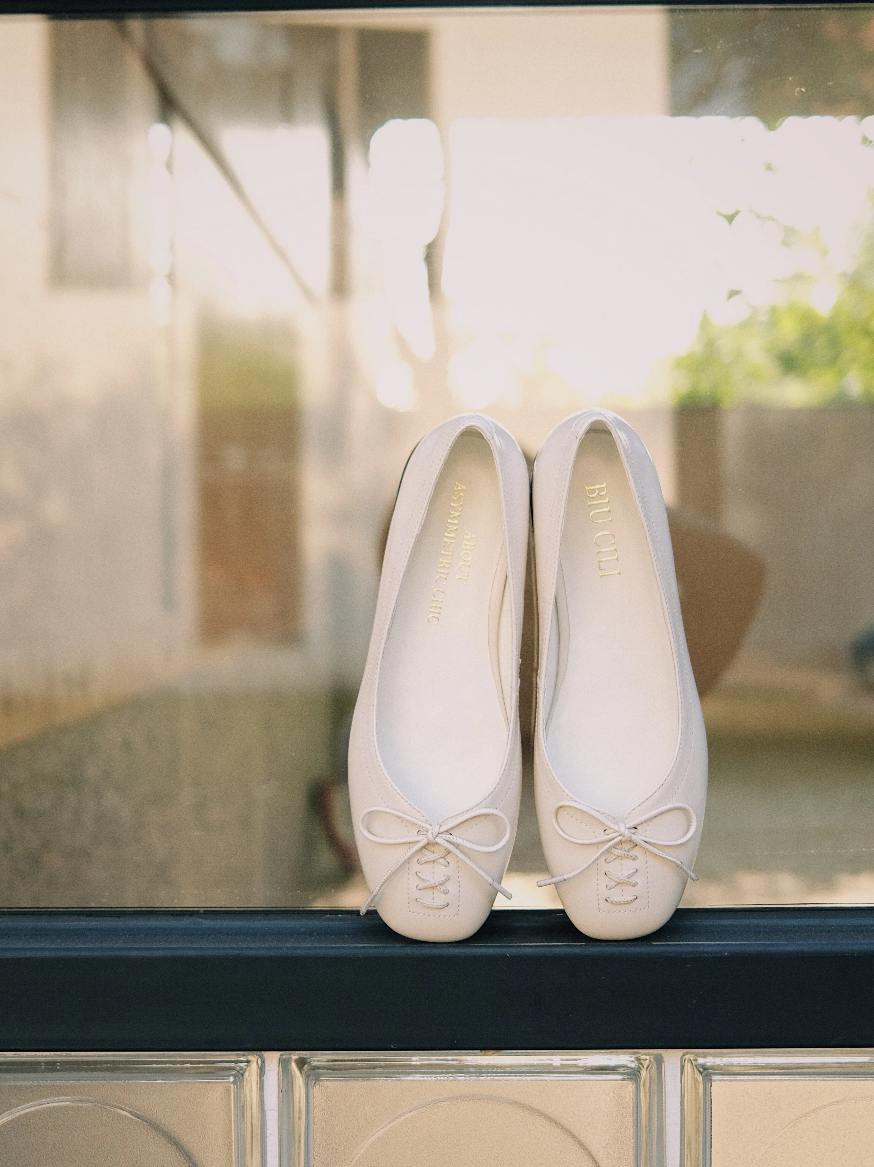 Bow Lace Ballet Flats - Image 3