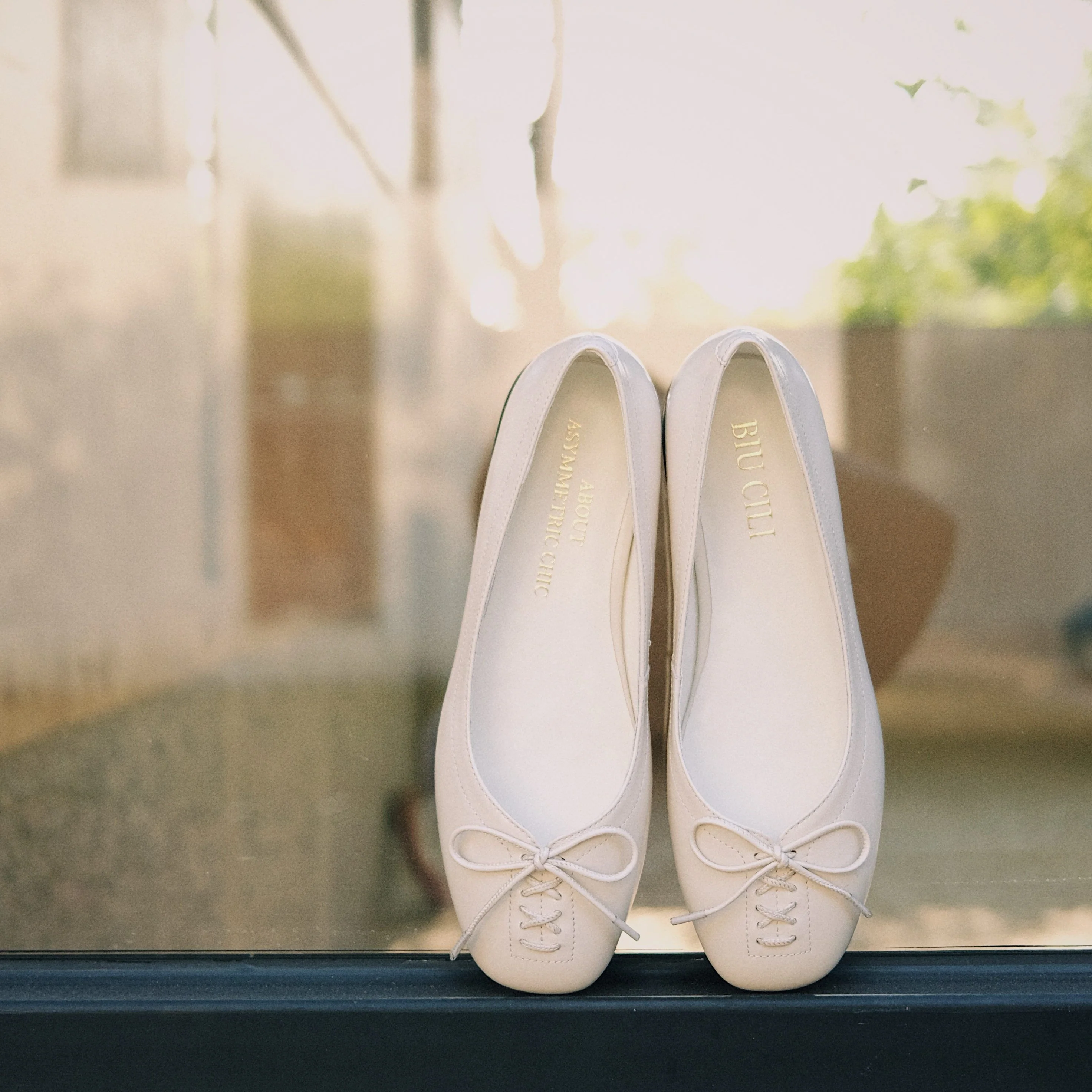 Bow Lace Ballet Flats - Image 6