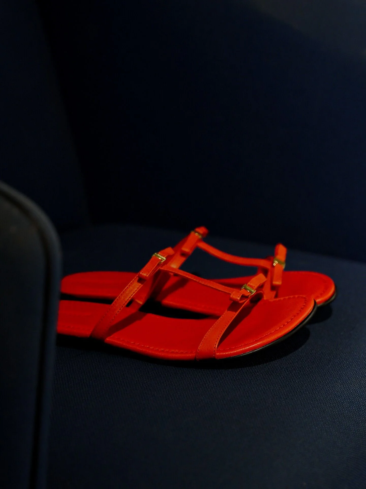 Bow T-Strap Slides - Image 2