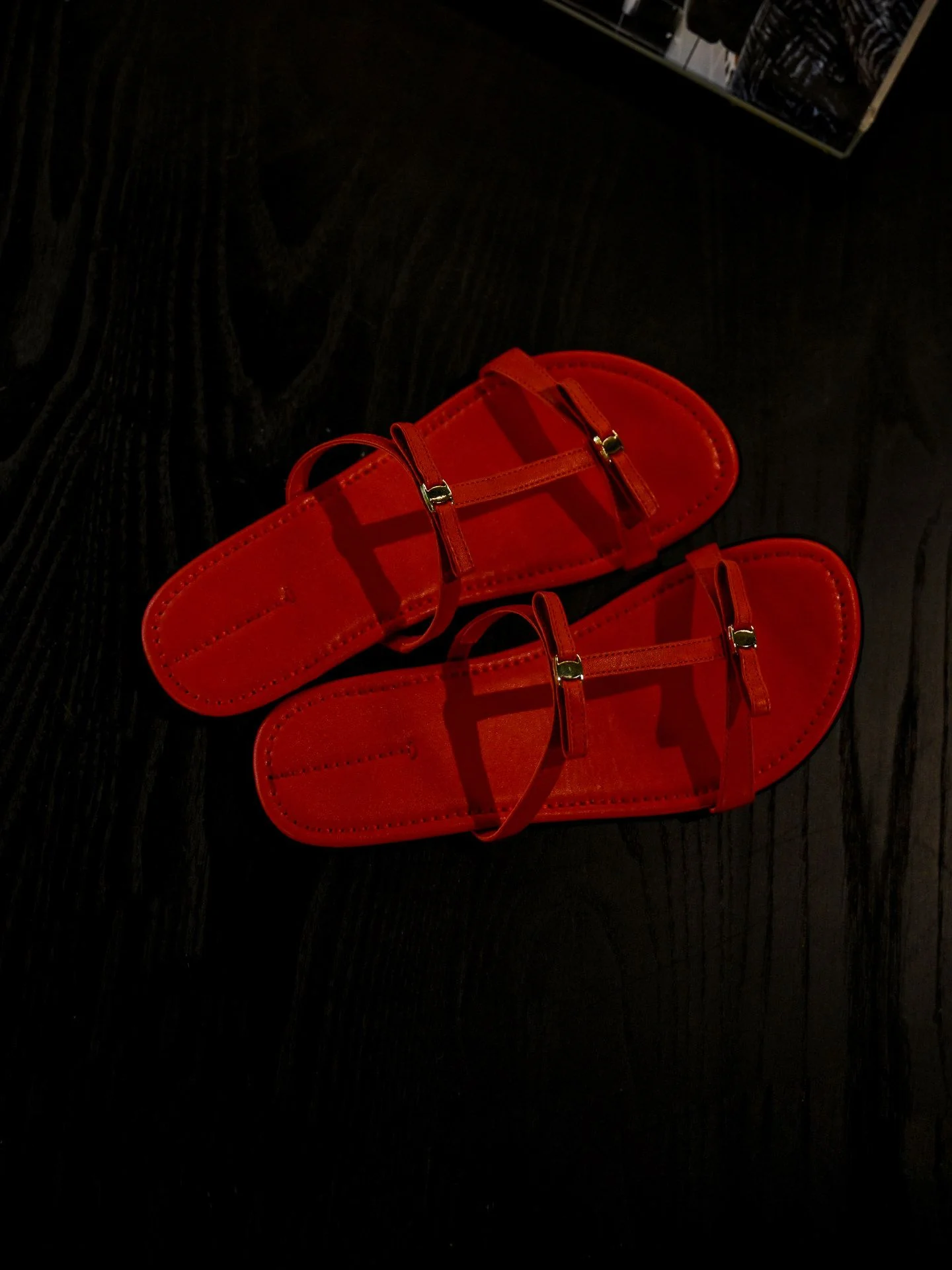Bow T-Strap Slides - Image 4