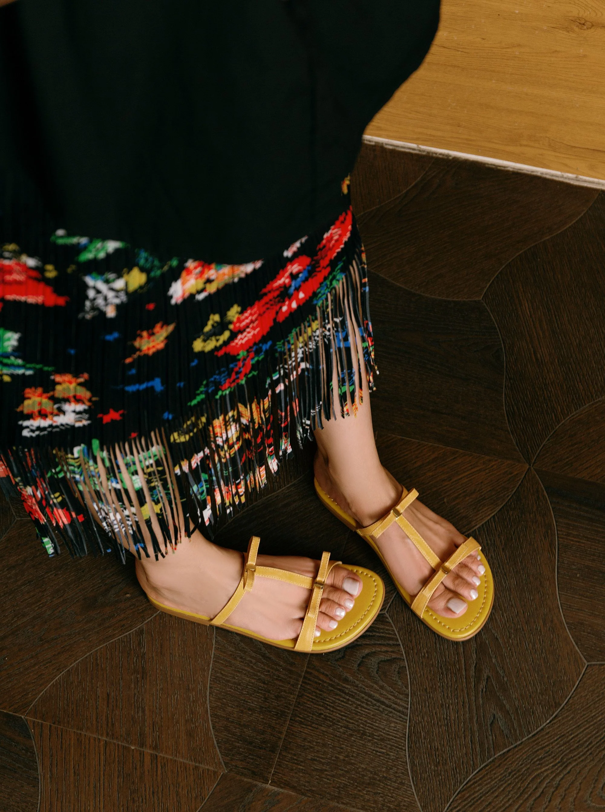 Bow T-Strap Slides - Image 8