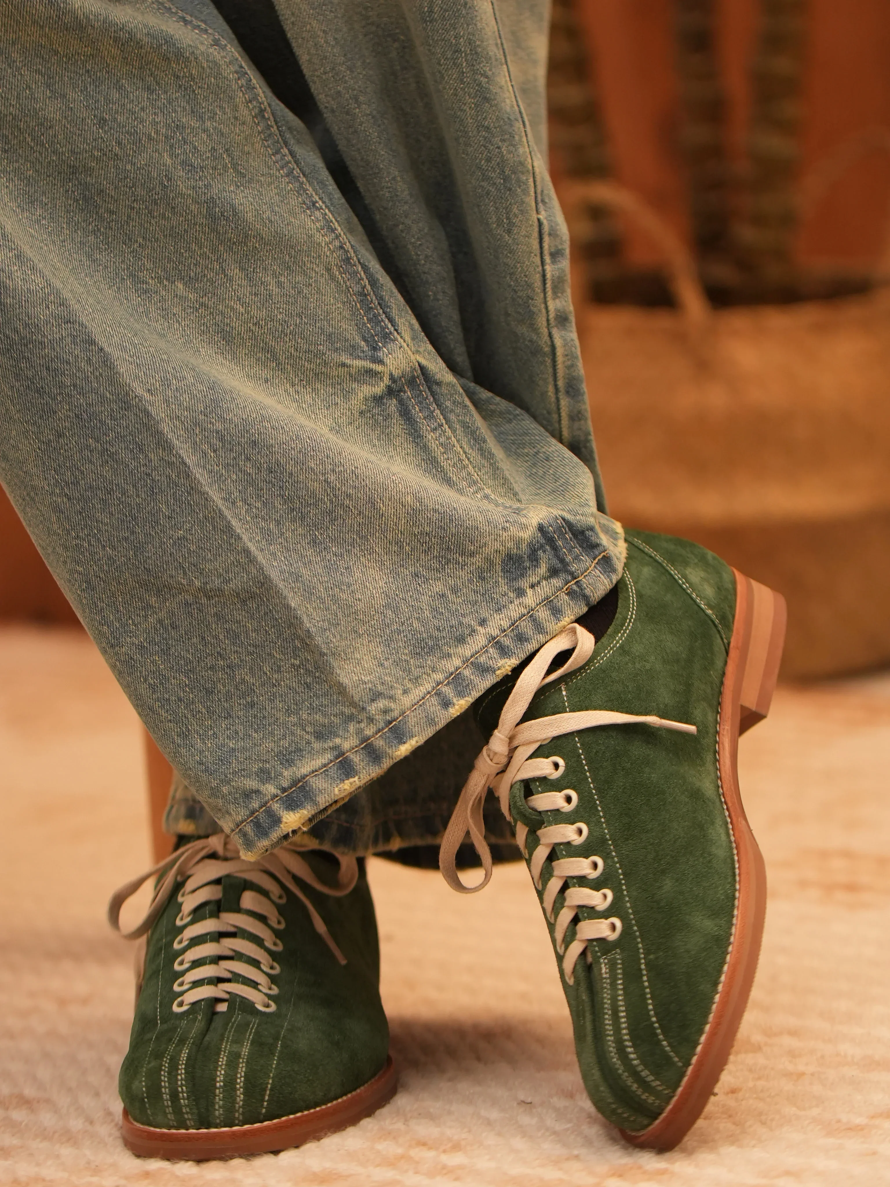 Bowling Lace-Up Shoes