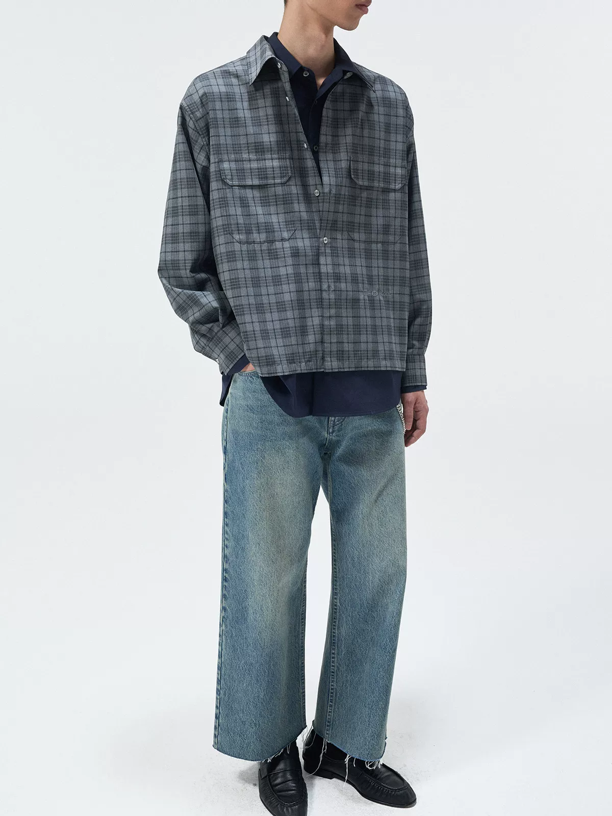 Boxy Check Shirt