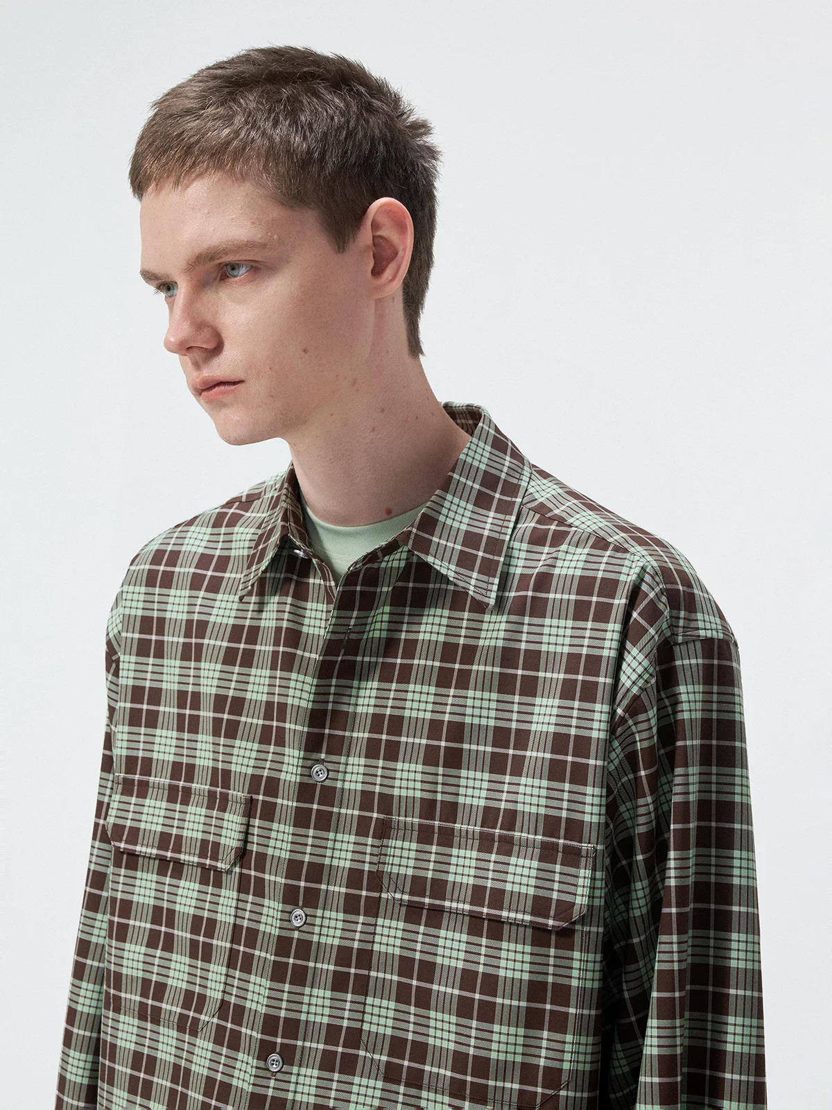 Boxy Check Shirt - Image 3