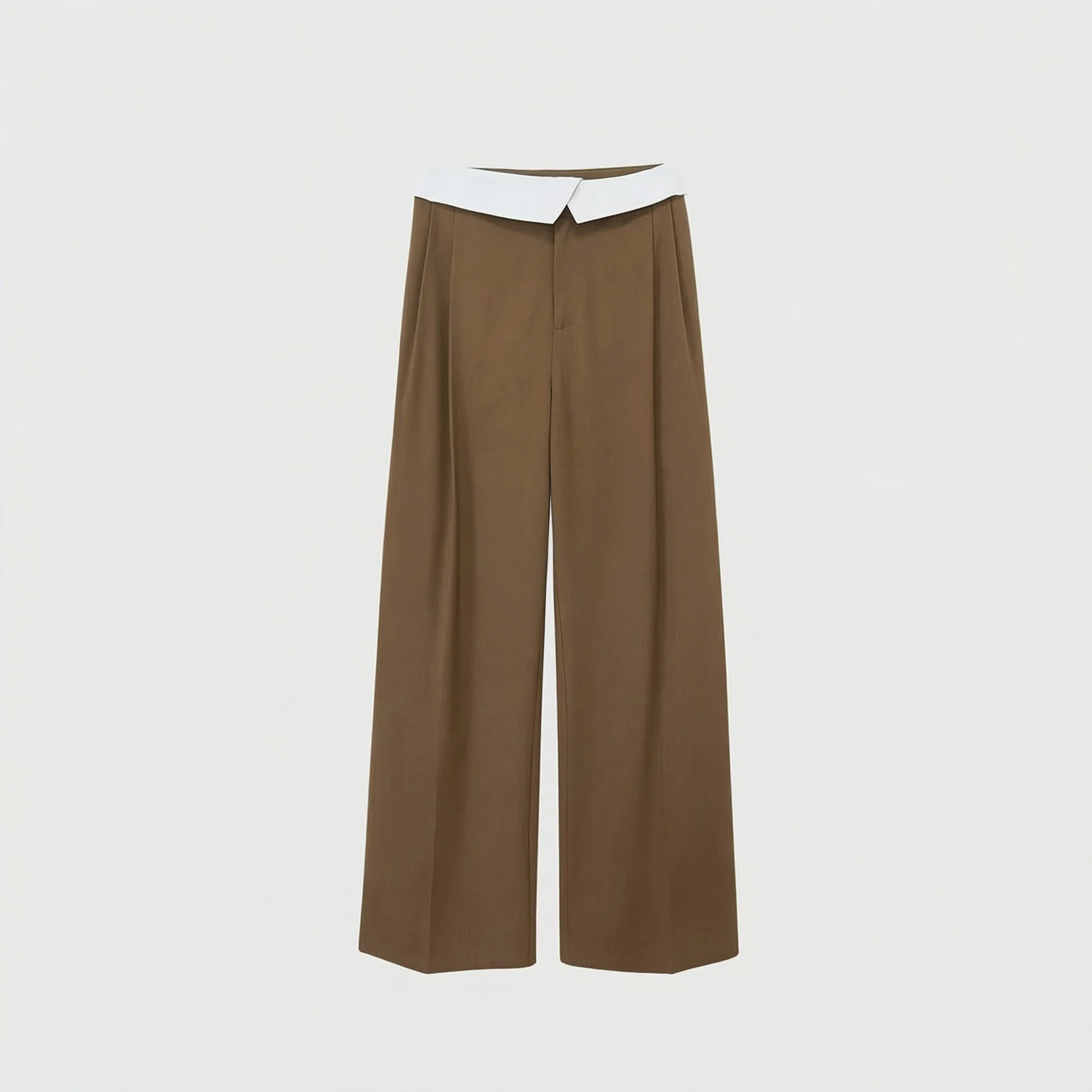 Boxy Pleated Skirt and Oversized Blazer Ensemble - Image 6