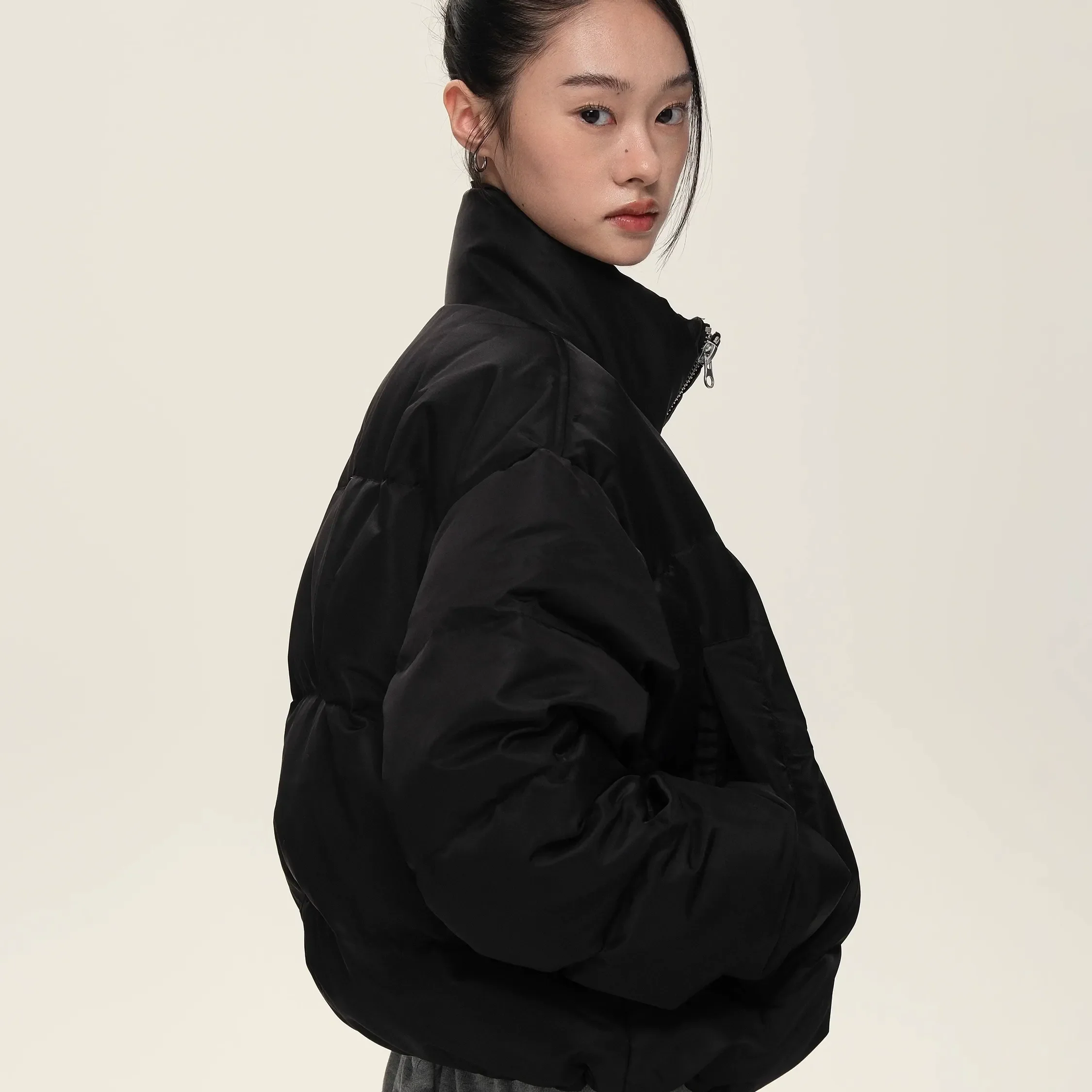 Boxy Puffer Jacket - Image 4