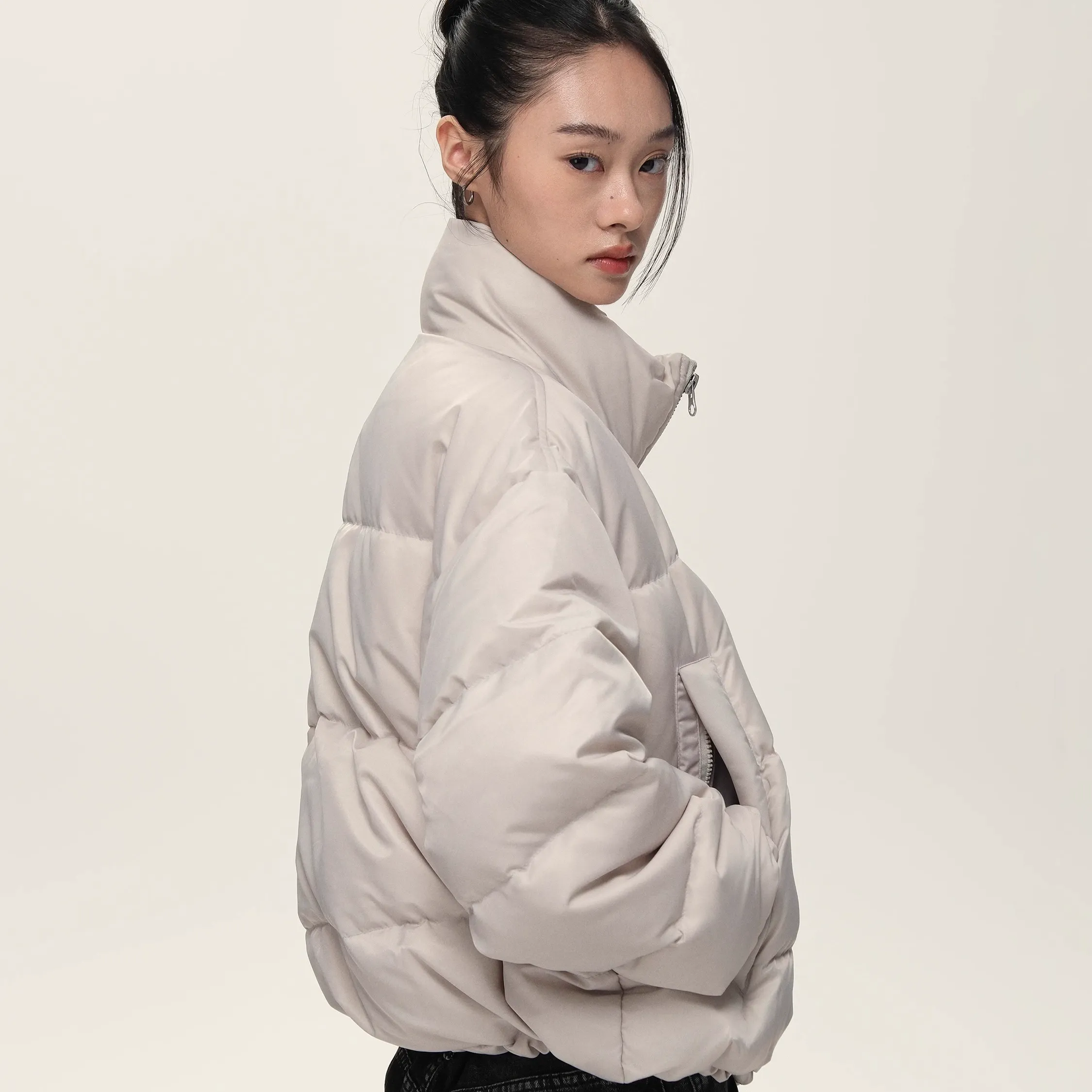 Boxy Puffer Jacket - Image 5