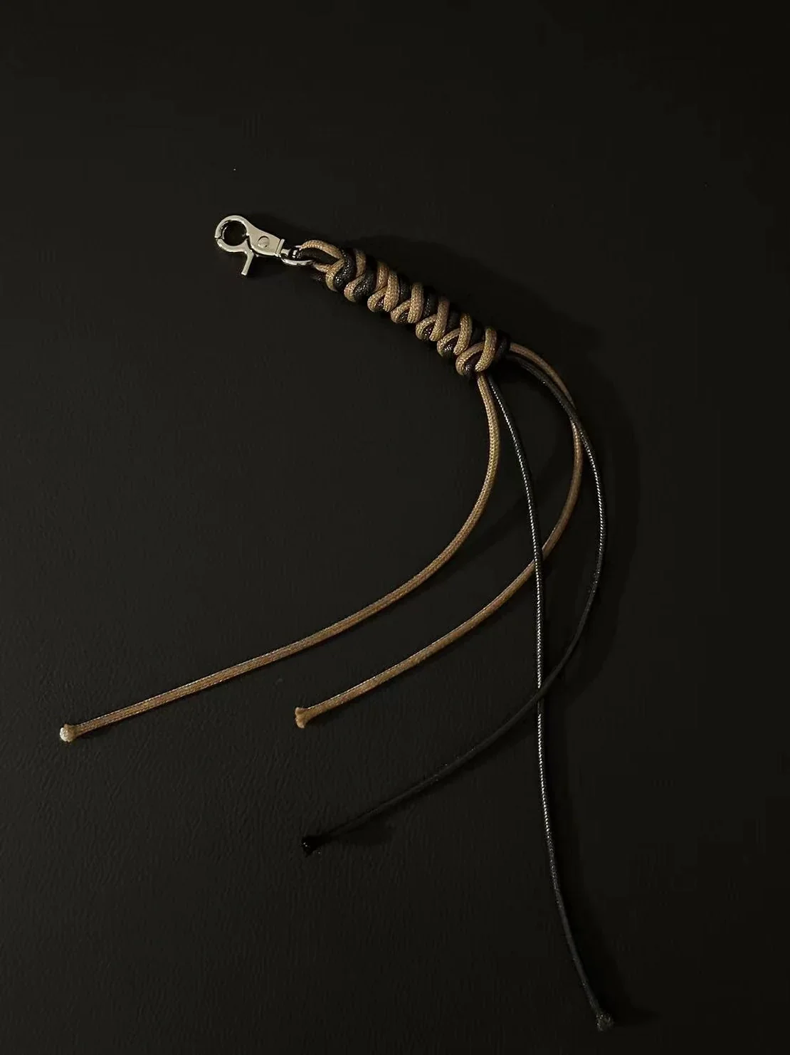 Braided Keychain with Denim Jeans - Image 3