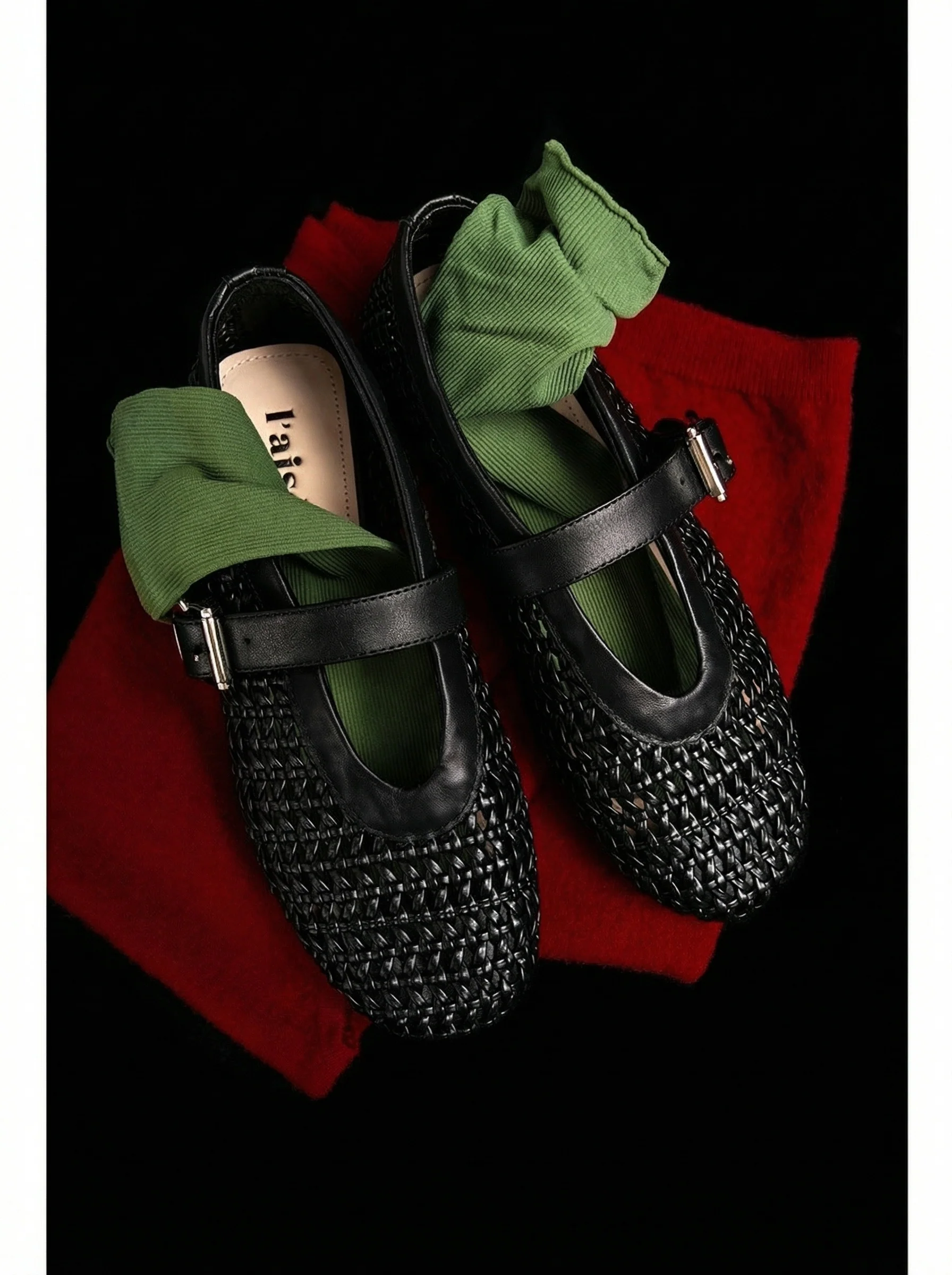 Braided Strap Mary Jane Flats - Image 3