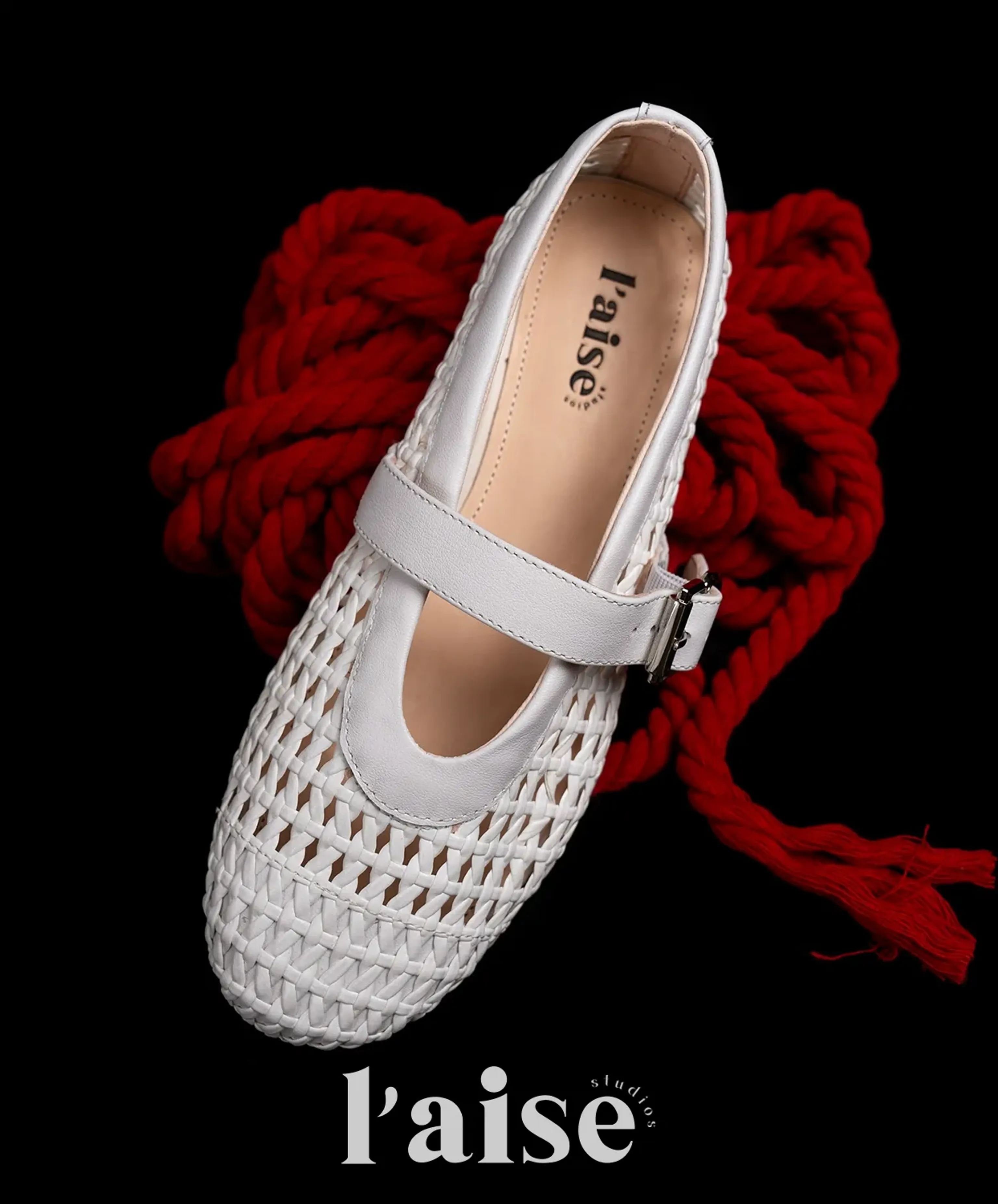 Braided Strap Mary Jane Flats - Image 8