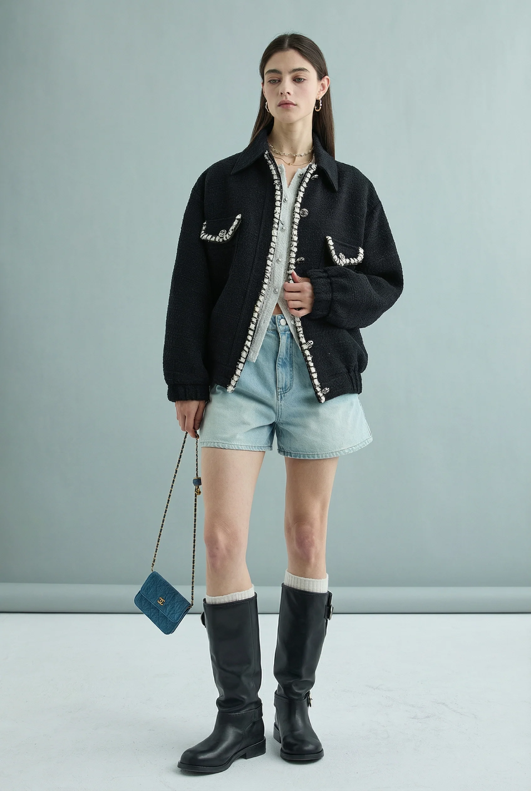 Braided Trim Jacket - Image 4