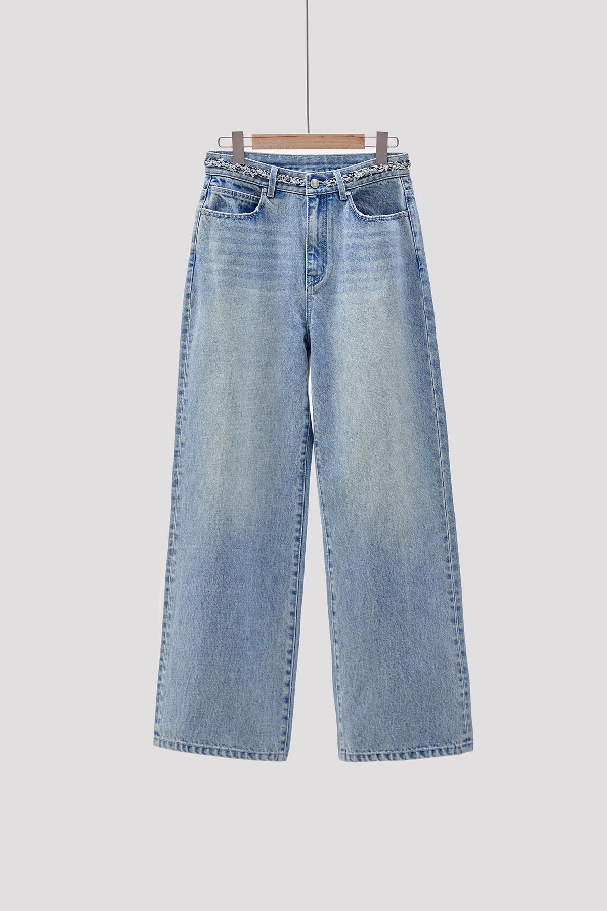Braided Waist Jeans - Image 8