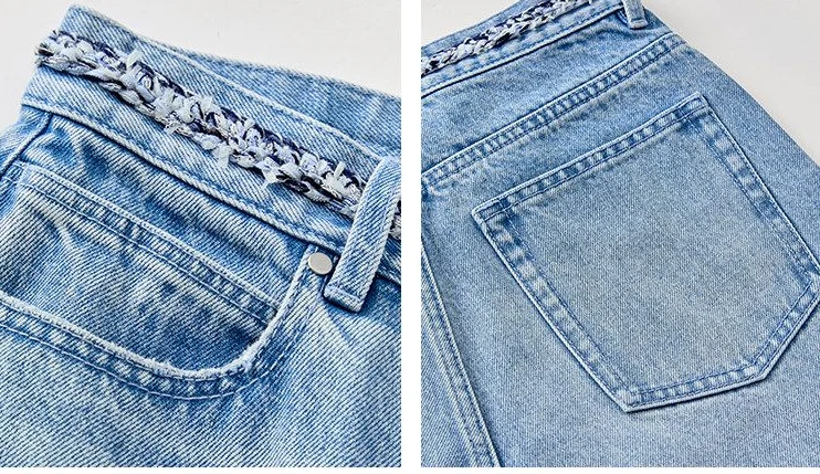Braided Waist Jeans - Image 9