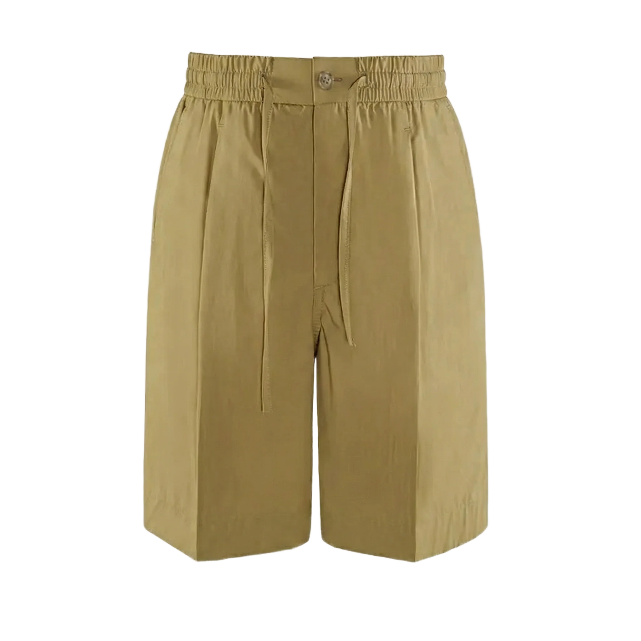 Breathable Cotton Drawstring Straight Shorts - Image 9