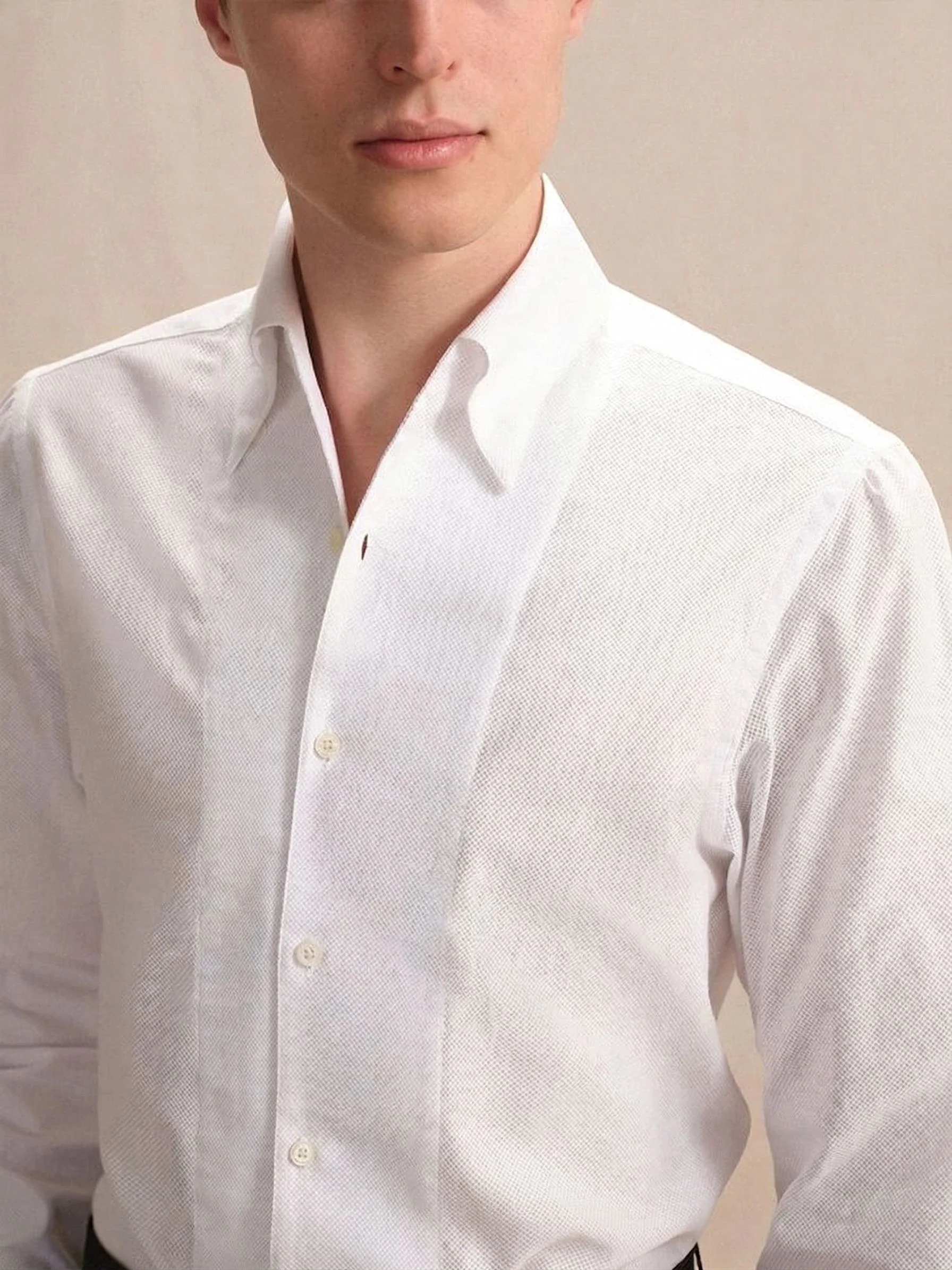 Breathable Mesh Cotton Shirt - Image 3