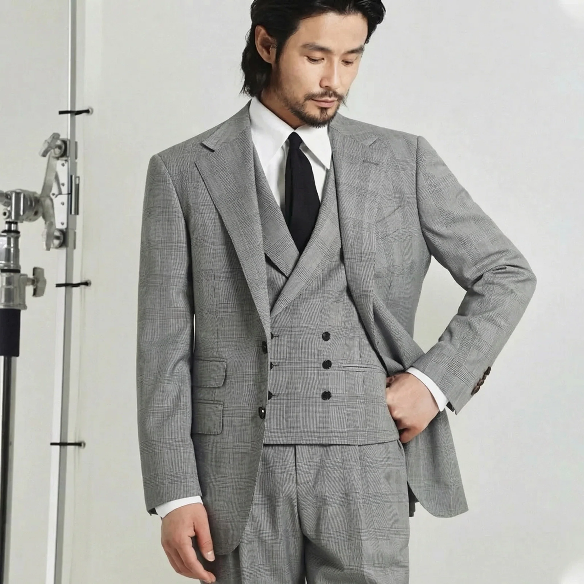 British Prince Check Suit - Image 9