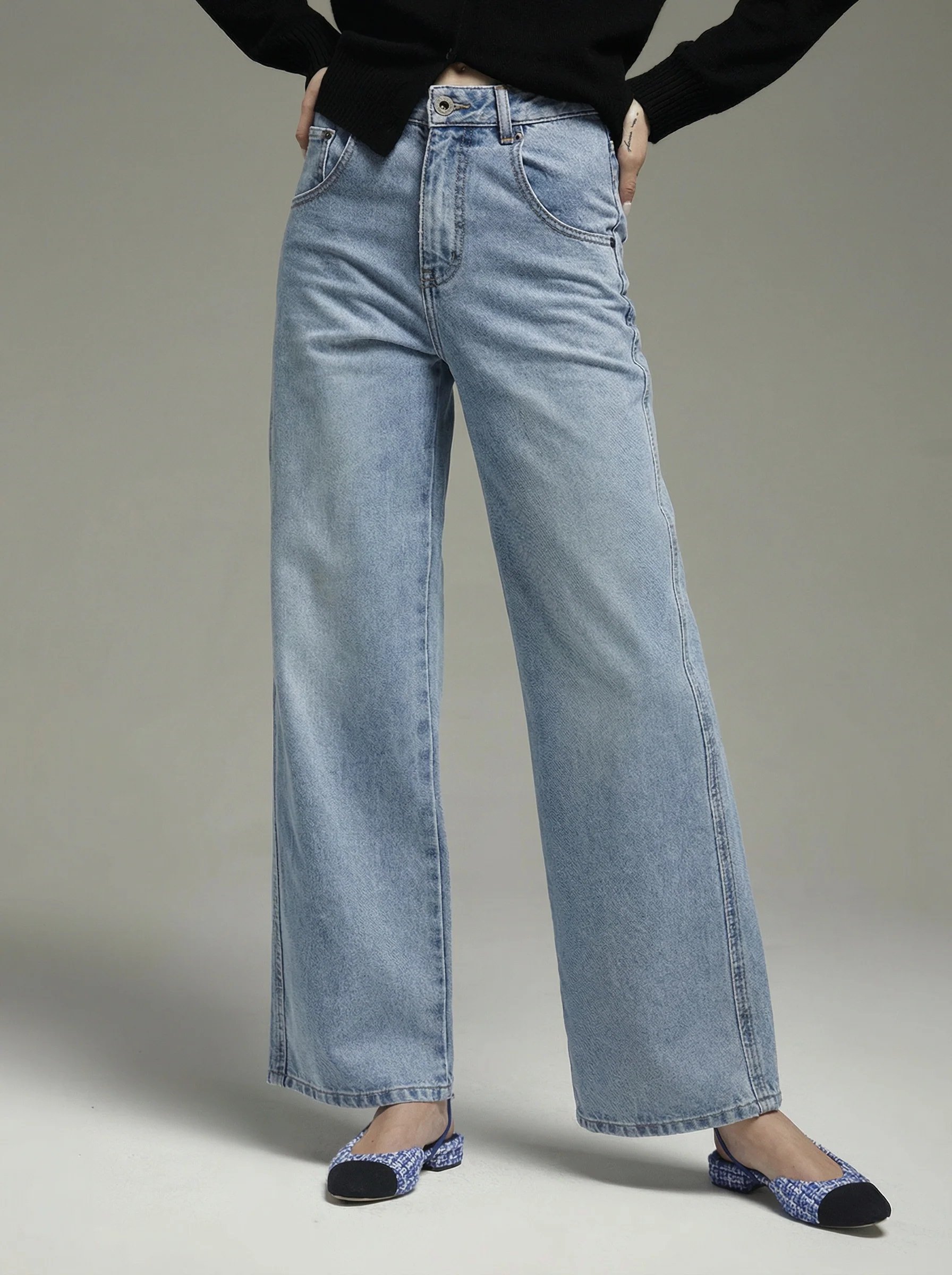 Britt Wide-Leg Jeans - Image 3