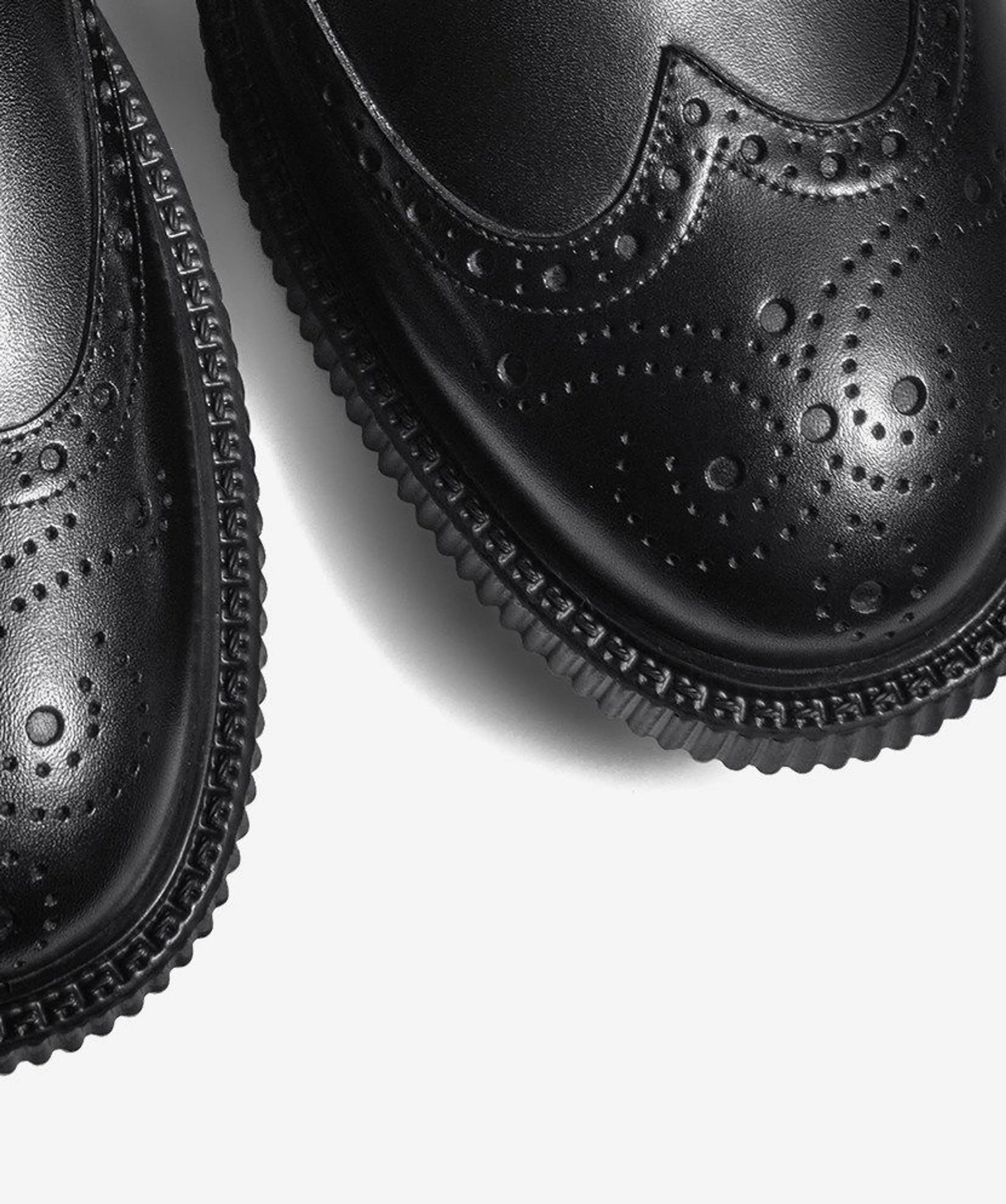 Brogue Chelsea Lift Boot - Image 5