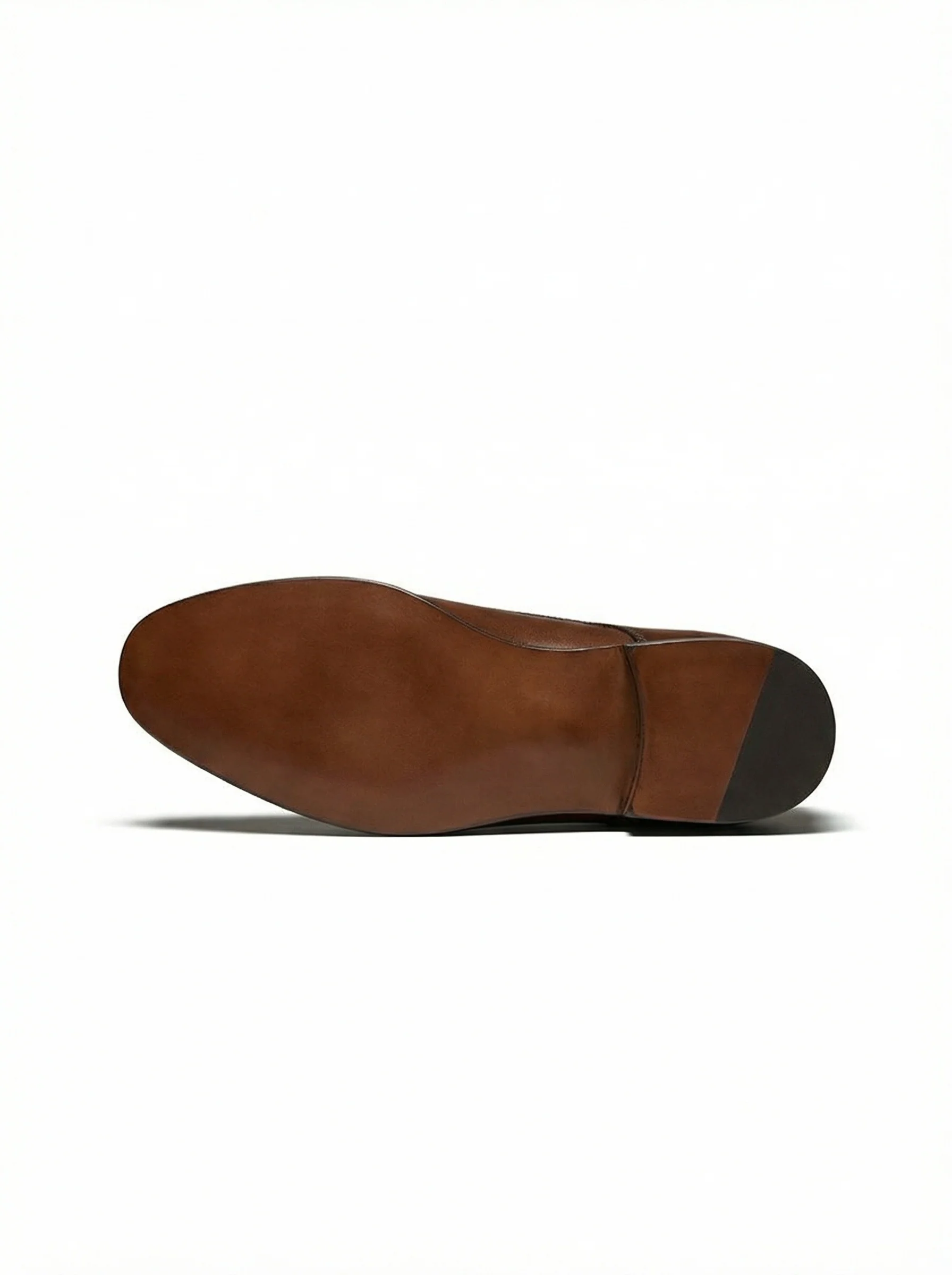 Brown Cap-Toe Oxford Shoe - Image 3