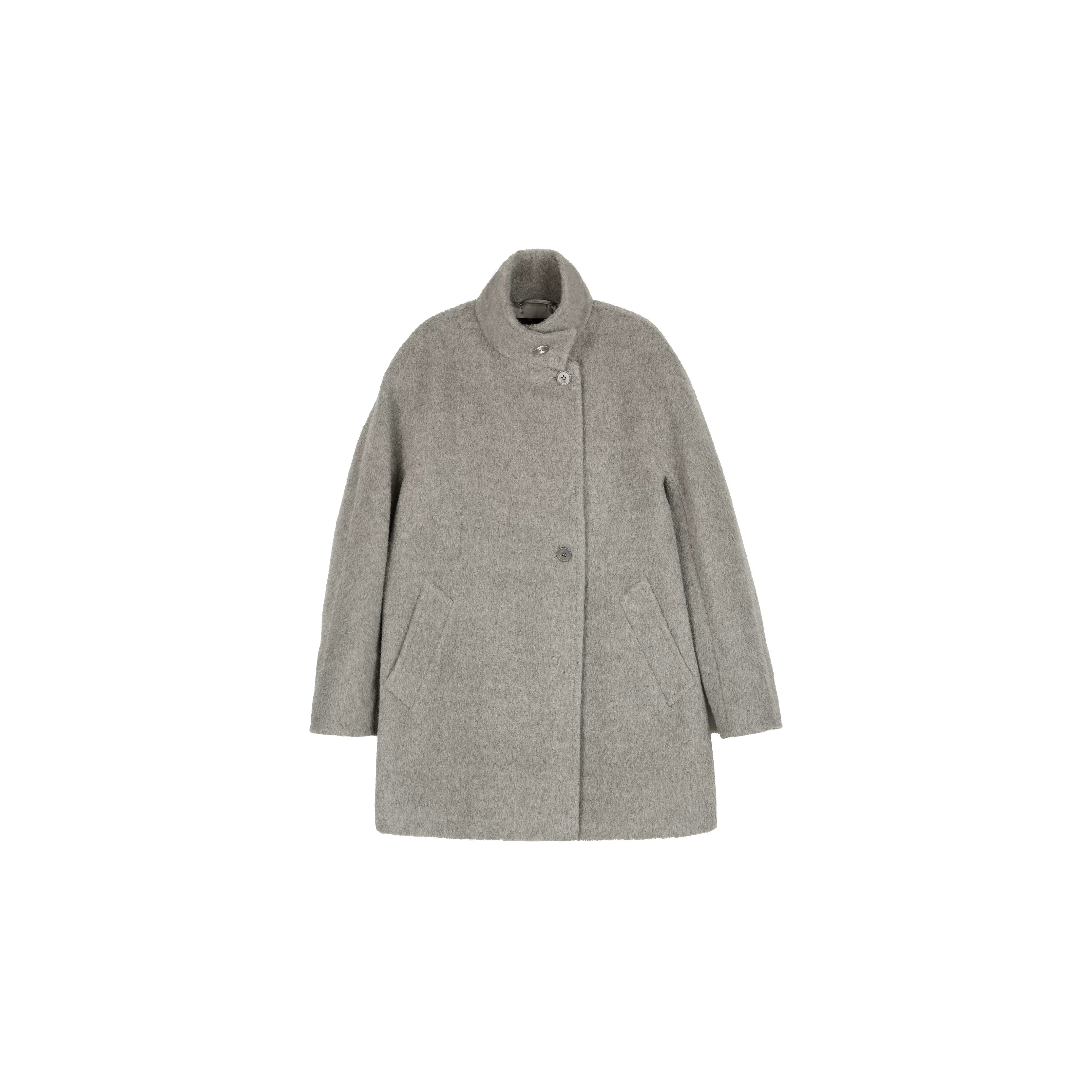 Brushed Alpaca Overcoat - Image 5