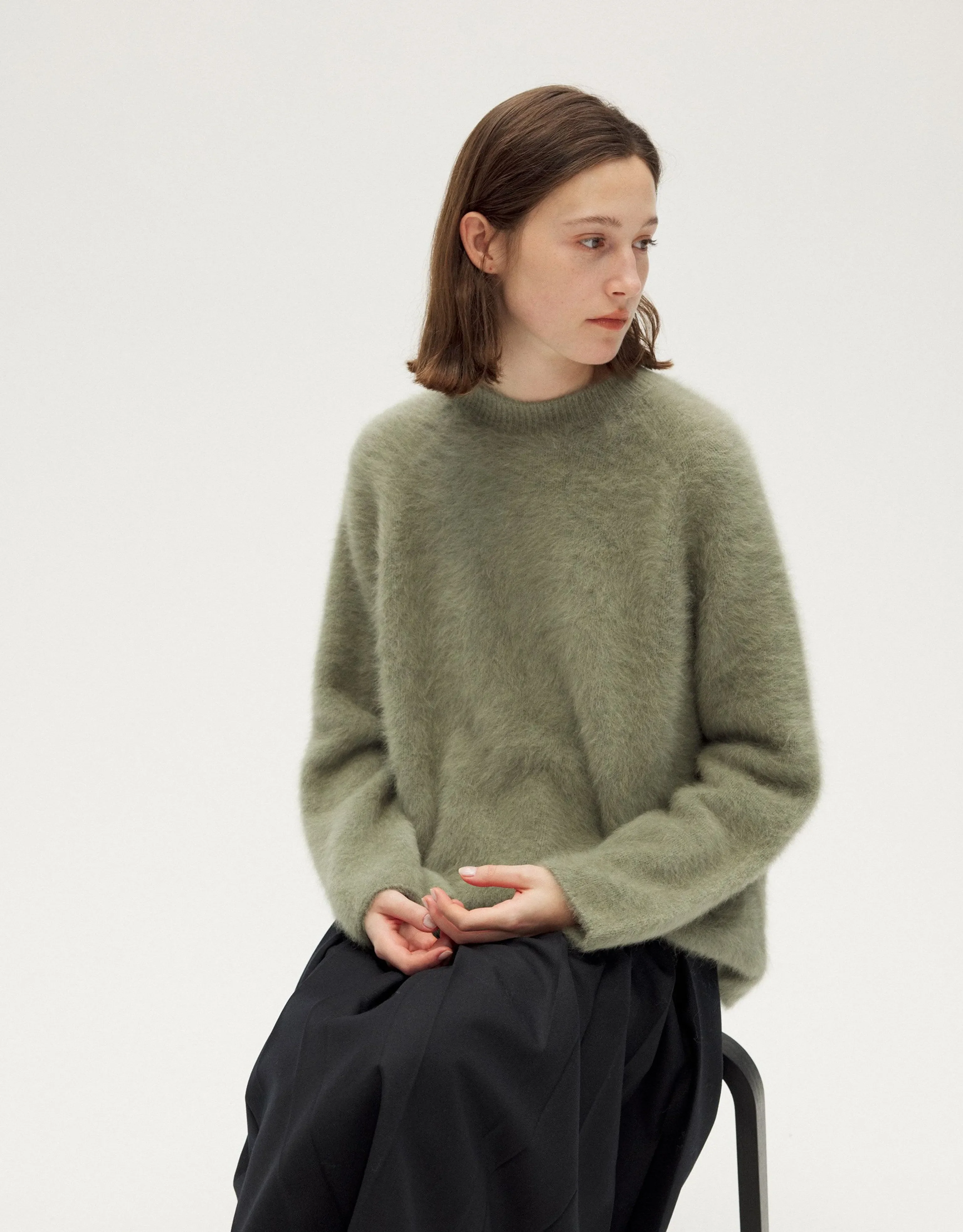 Brushed Crew Sweater - Image 7