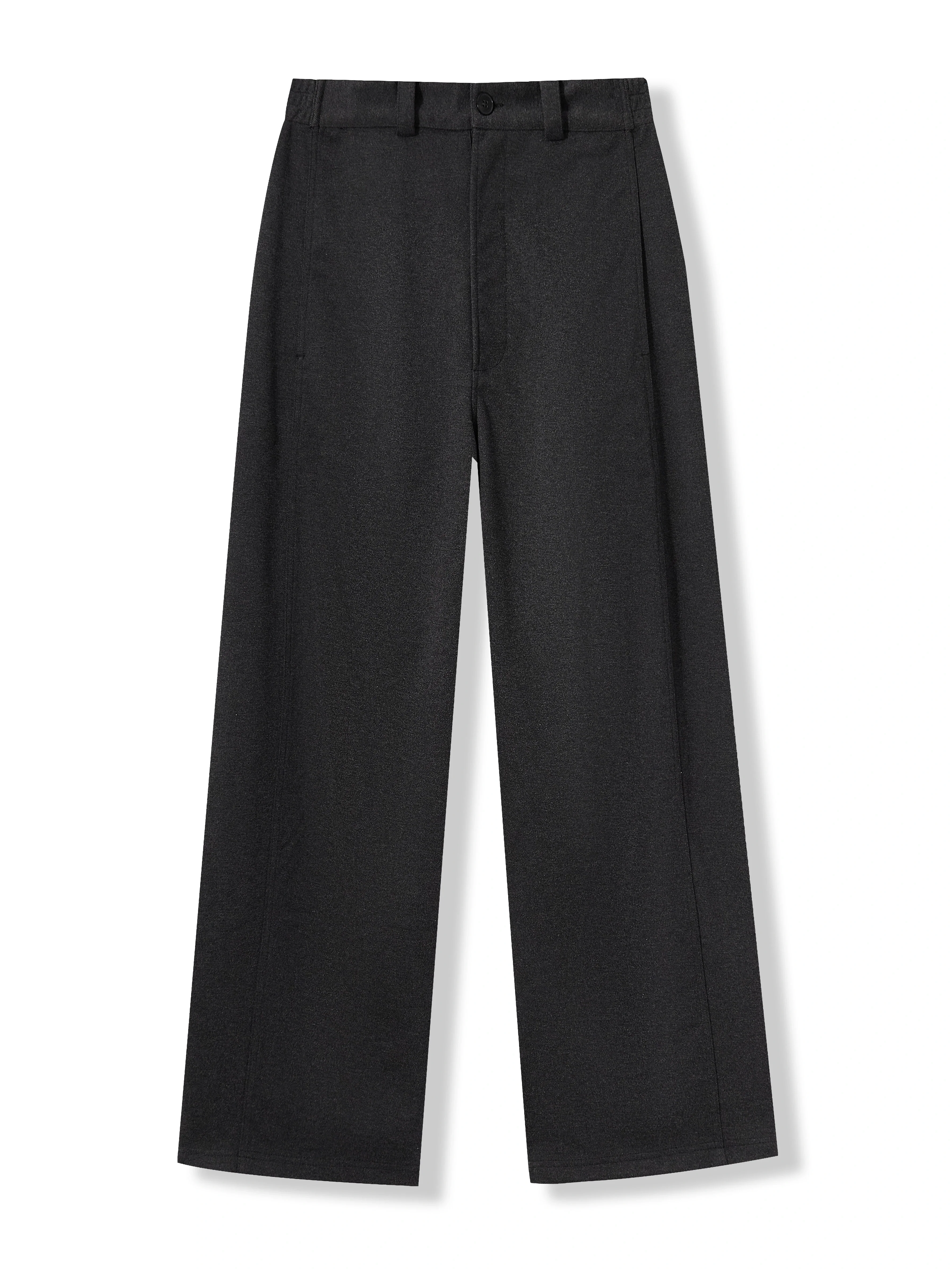 Brushed Curved-Leg Sweatpants - Image 4