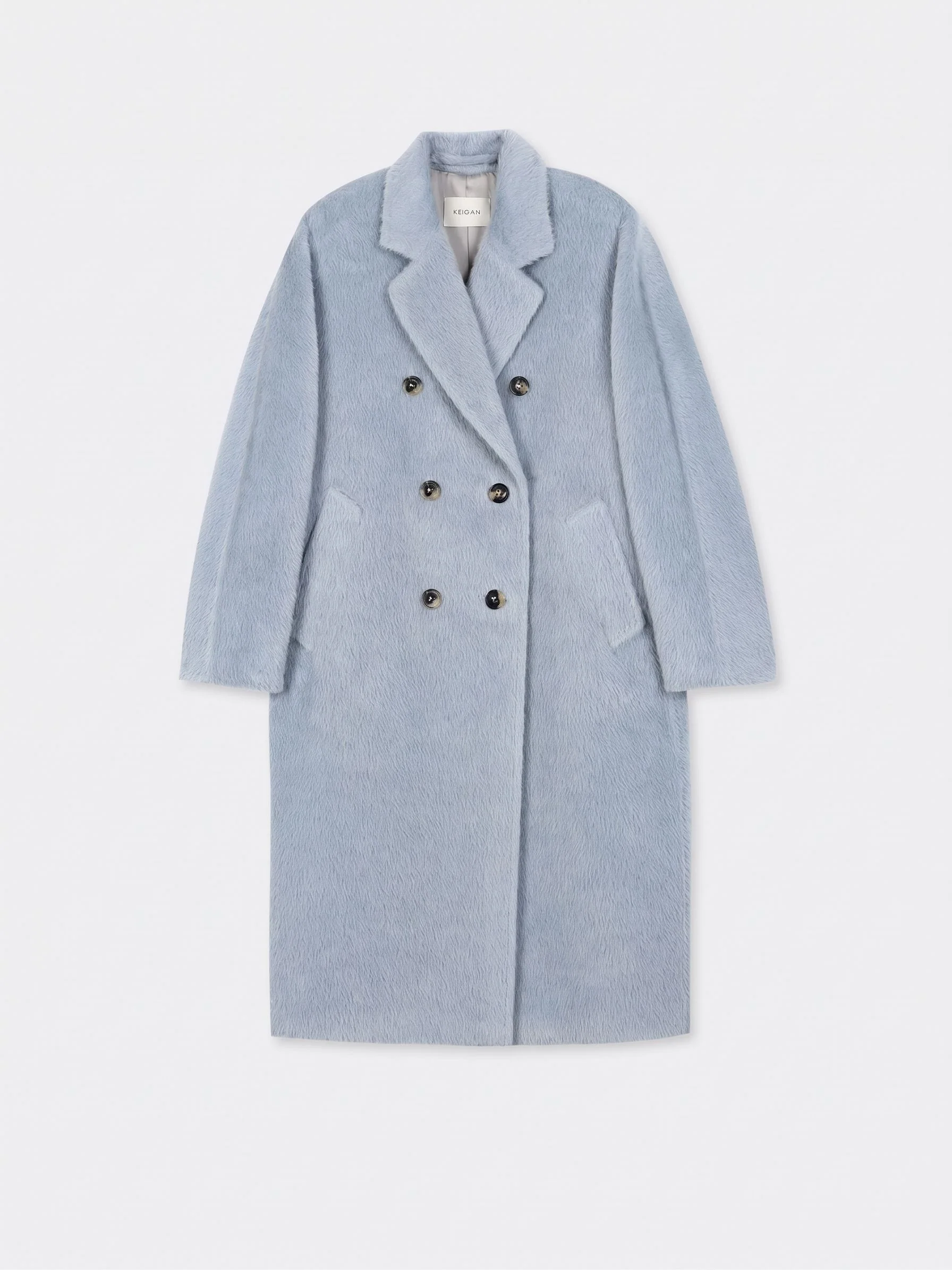 Brushed Double-Breasted Coat - Image 22