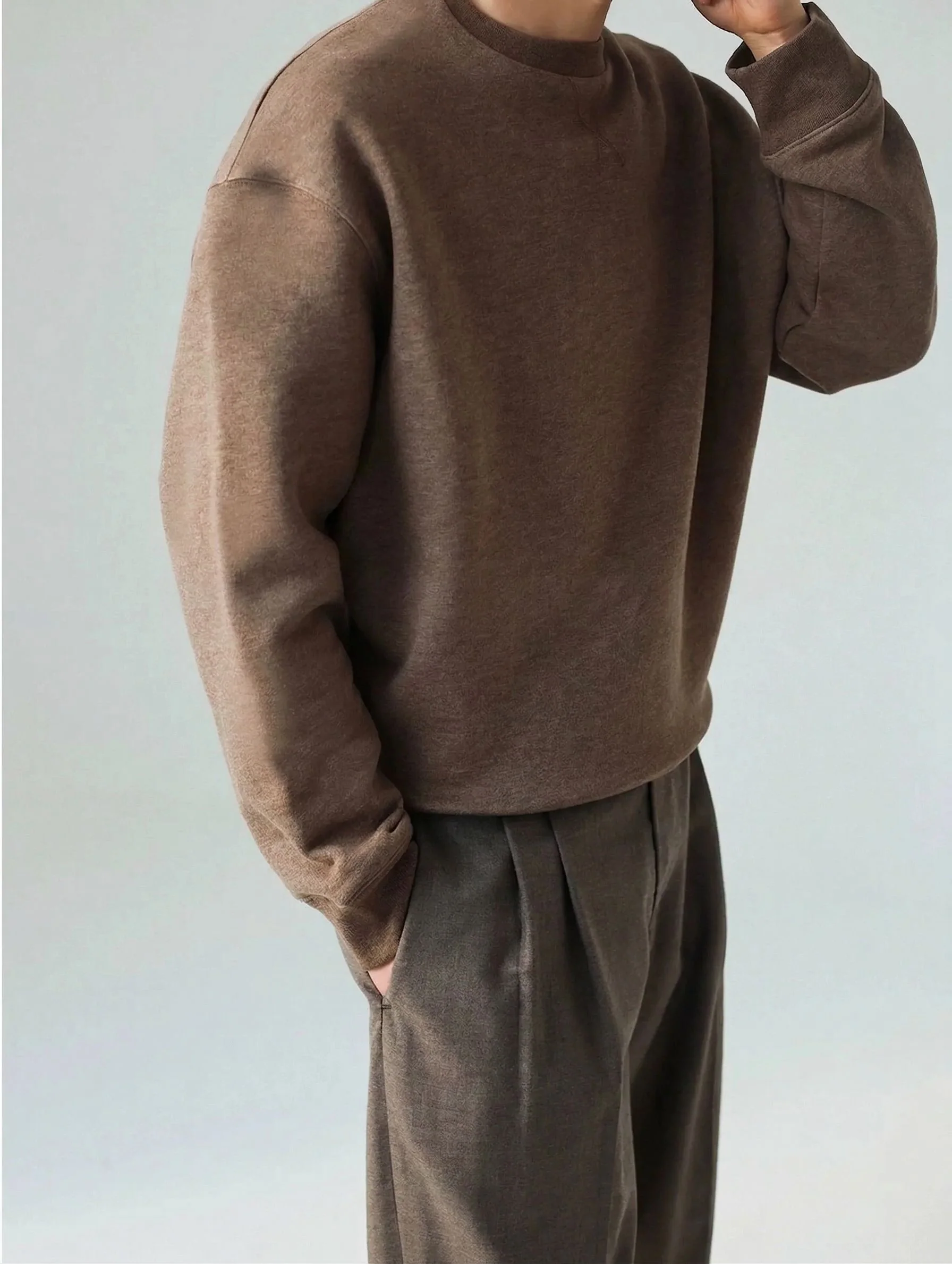 Brushed Fleece Crewneck - Image 6