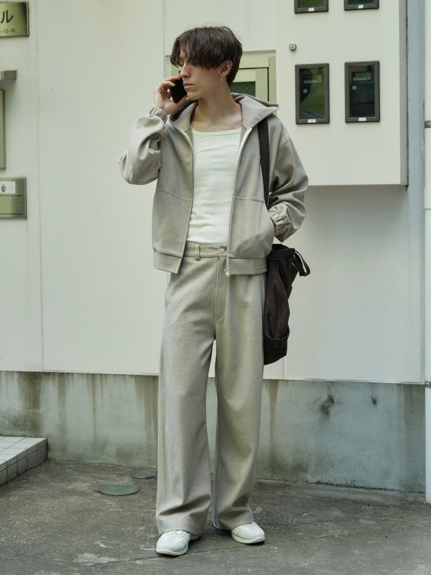 Brushed Fleece Zip Hoodie - Image 3