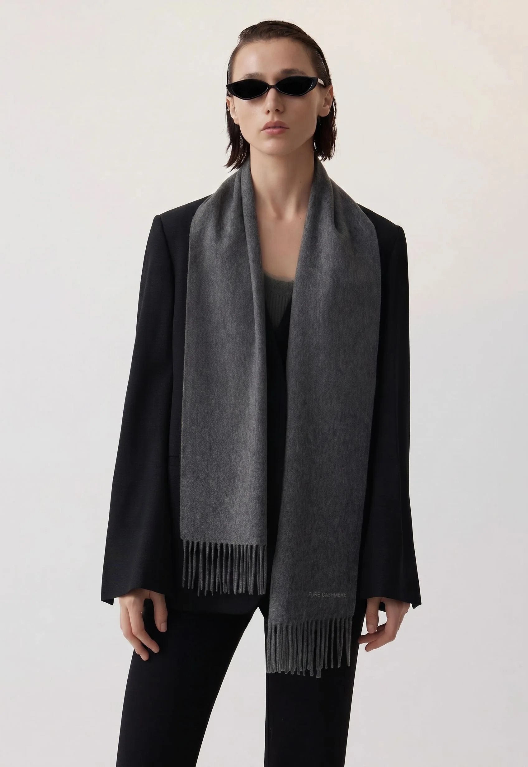Brushed Fringe Scarf - Image 2