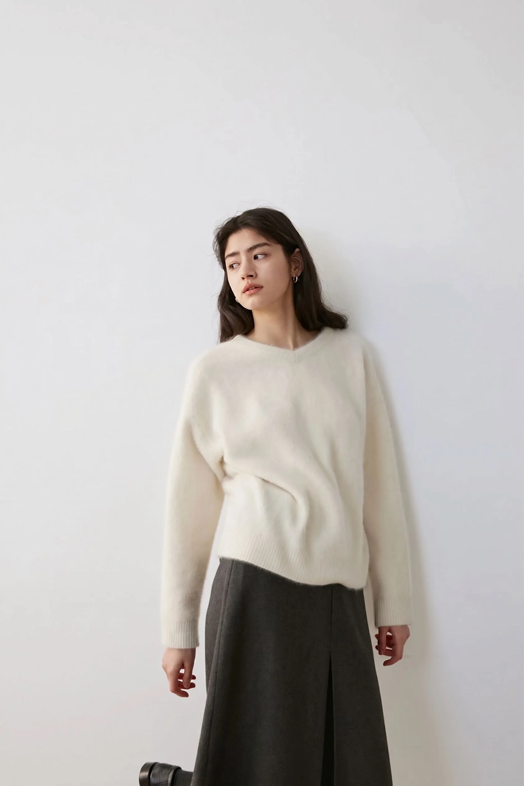 Brushed Knit Cardigan - Image 2