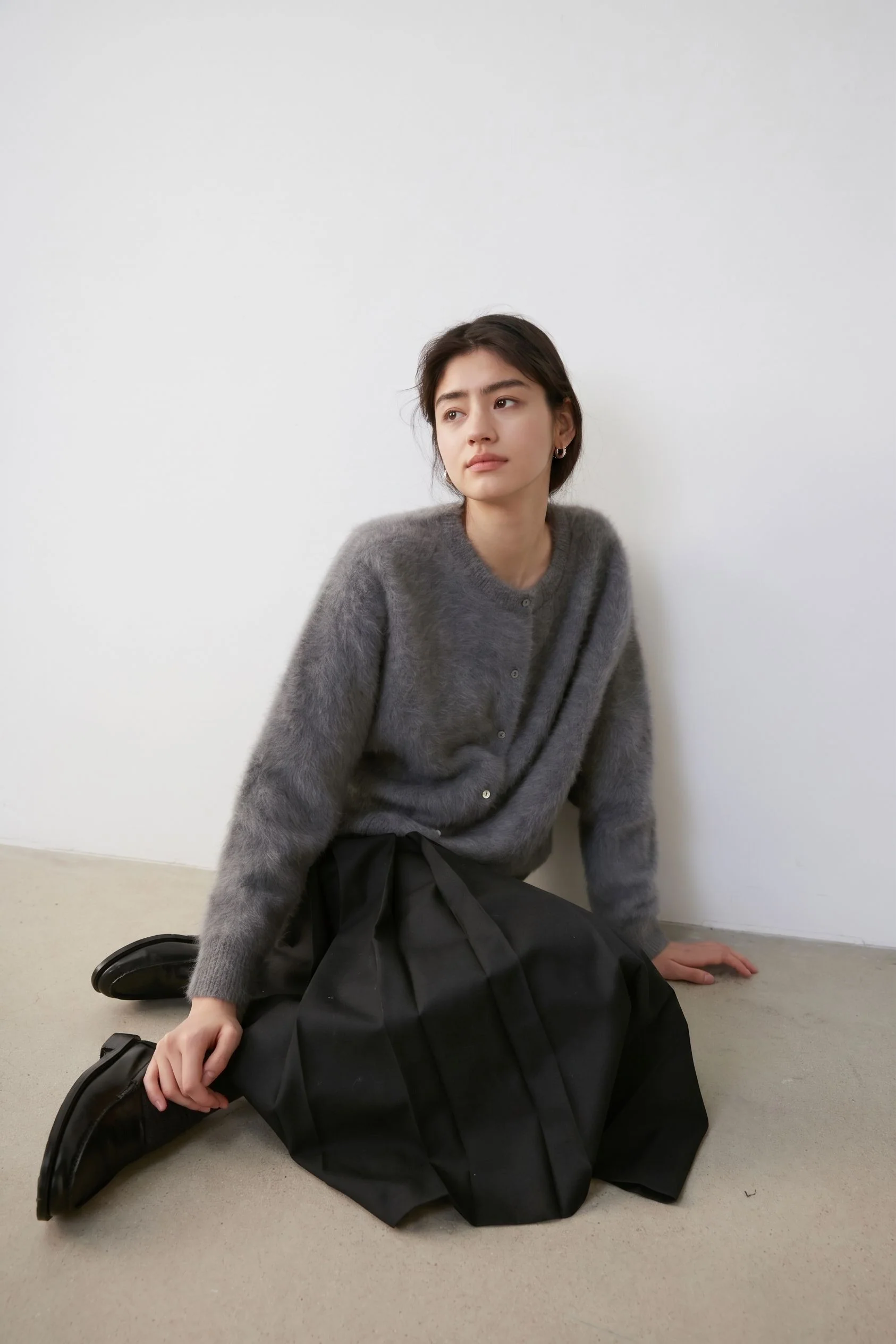 Brushed Knit Cardigan - Image 4