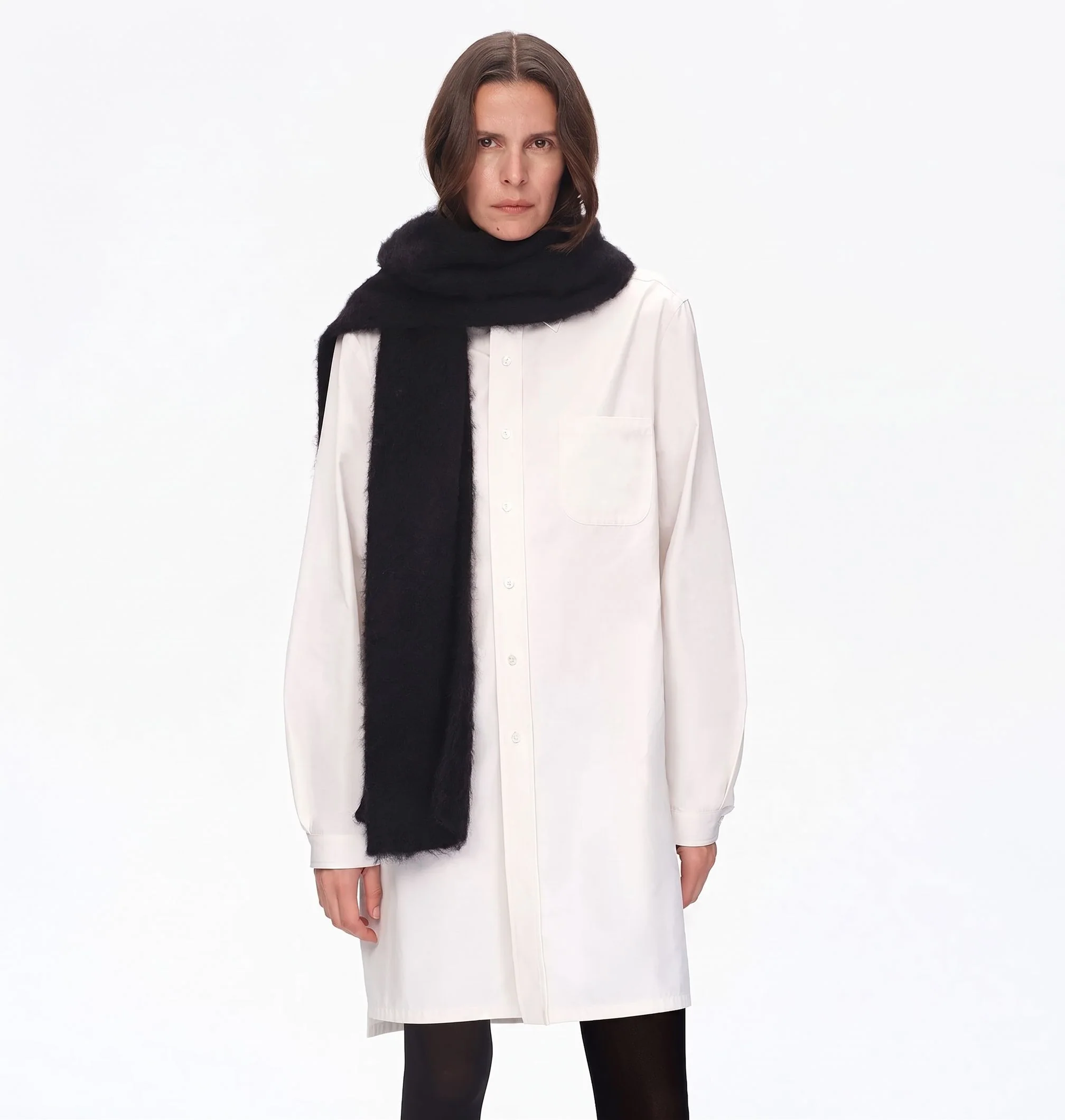 Brushed Knit Scarf - Image 2