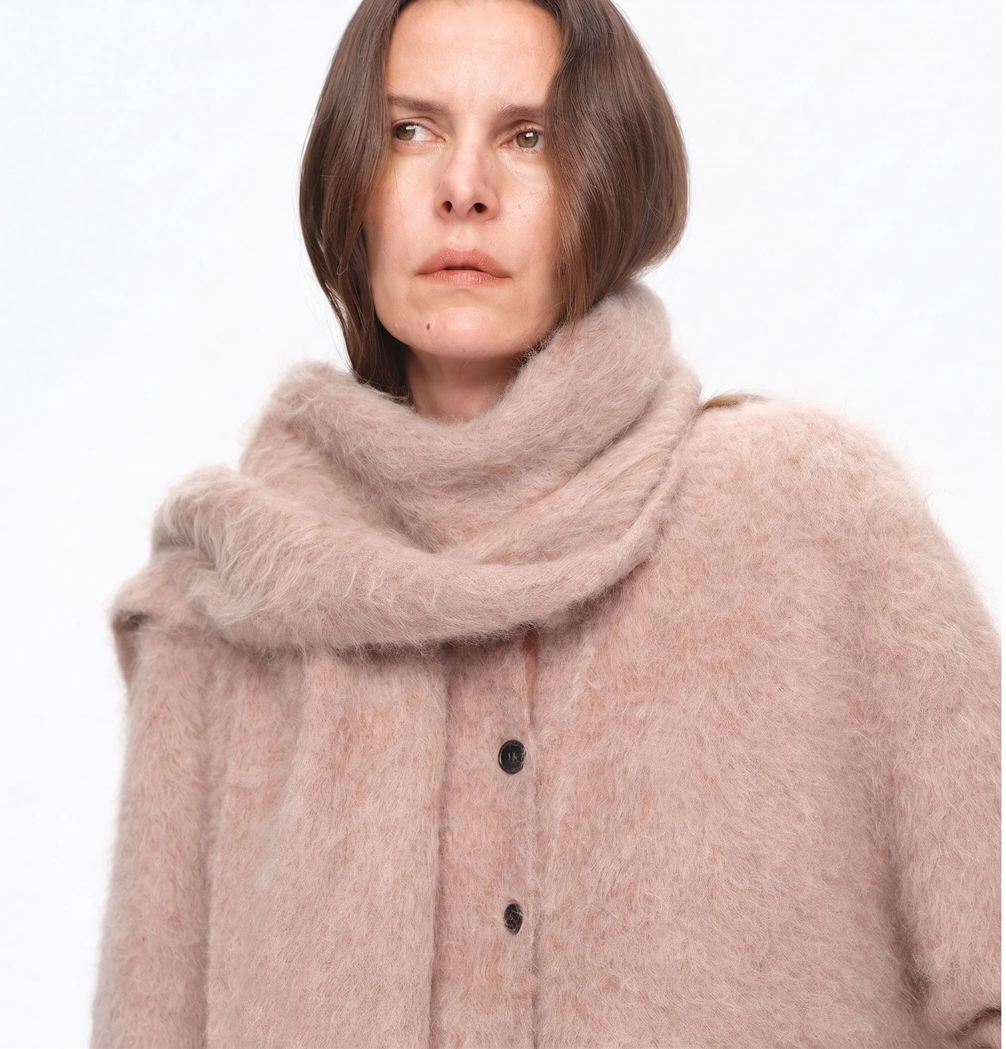 Brushed Knit Scarf - Image 5