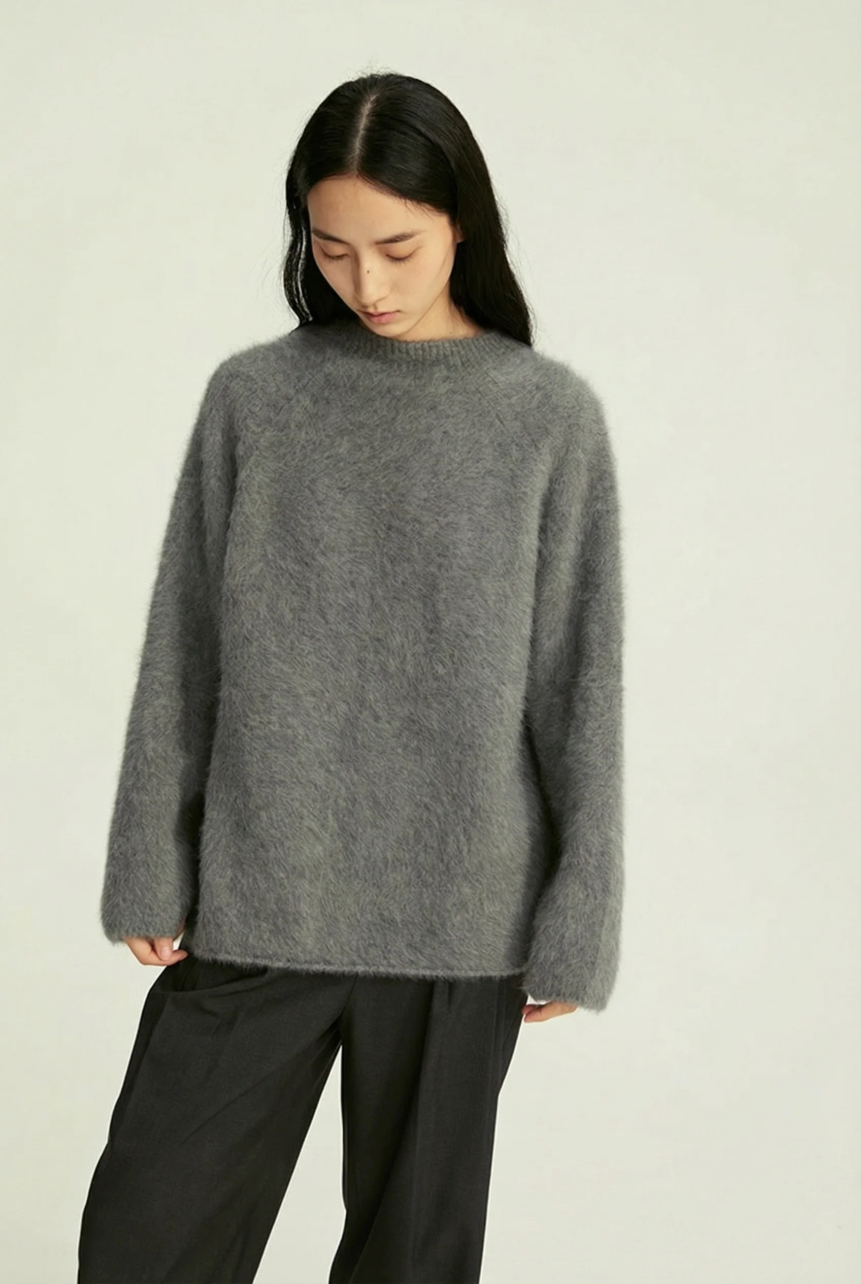 Brushed Knit Sweater