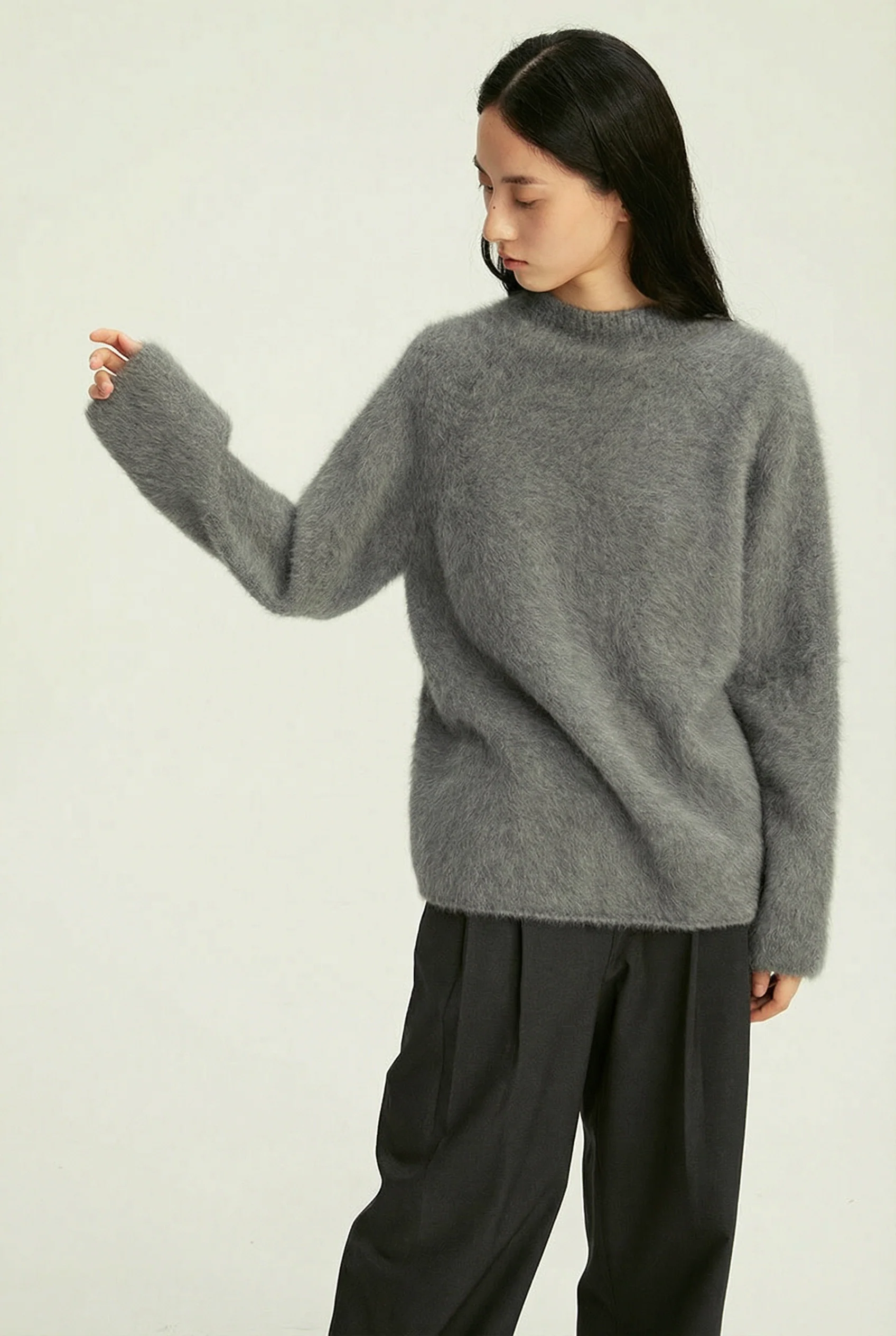 Brushed Knit Sweater - Image 4