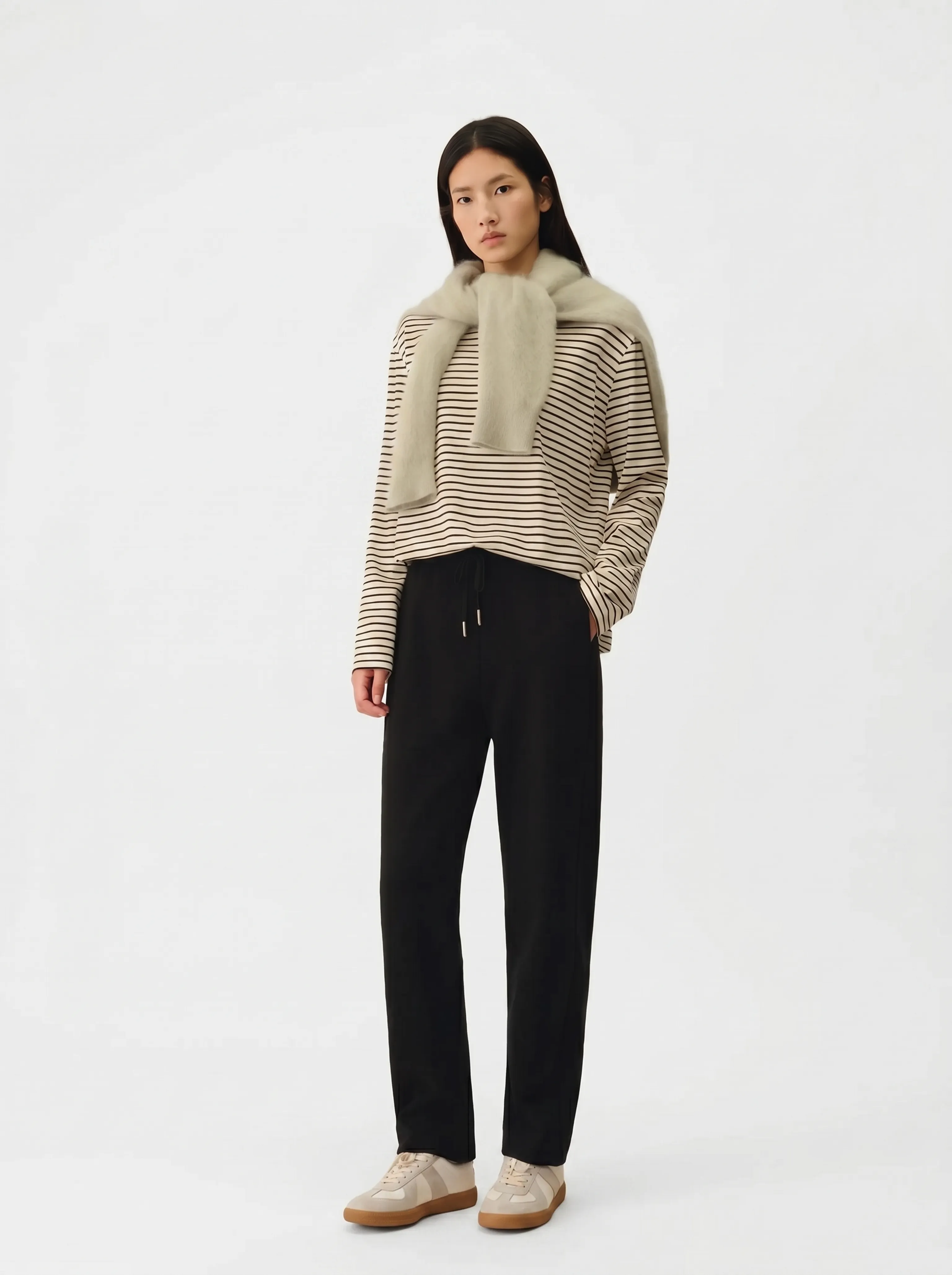 Brushed Knit Trousers - Image 2