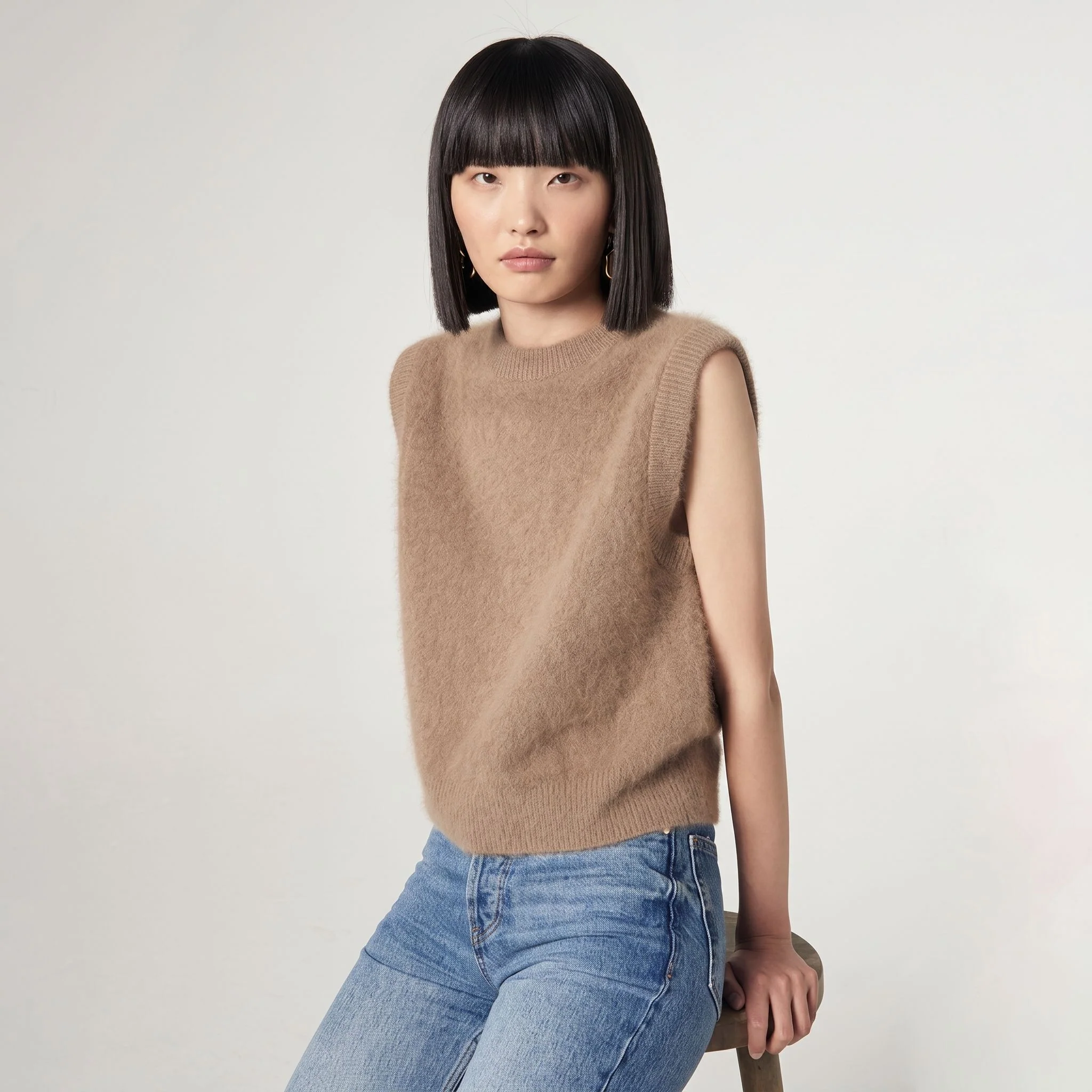 Brushed Knit Vest - Image 5
