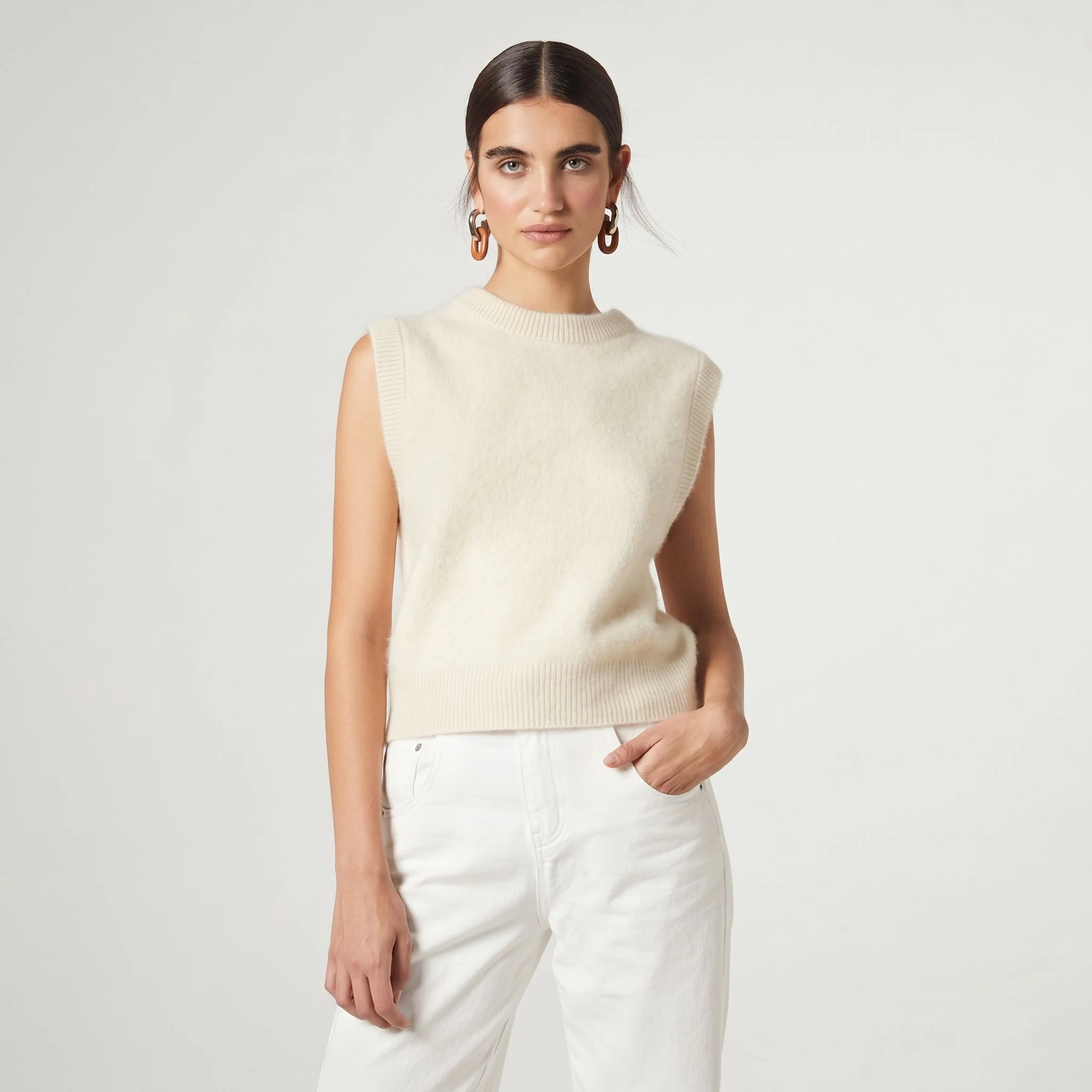 Brushed Knit Vest - Image 6