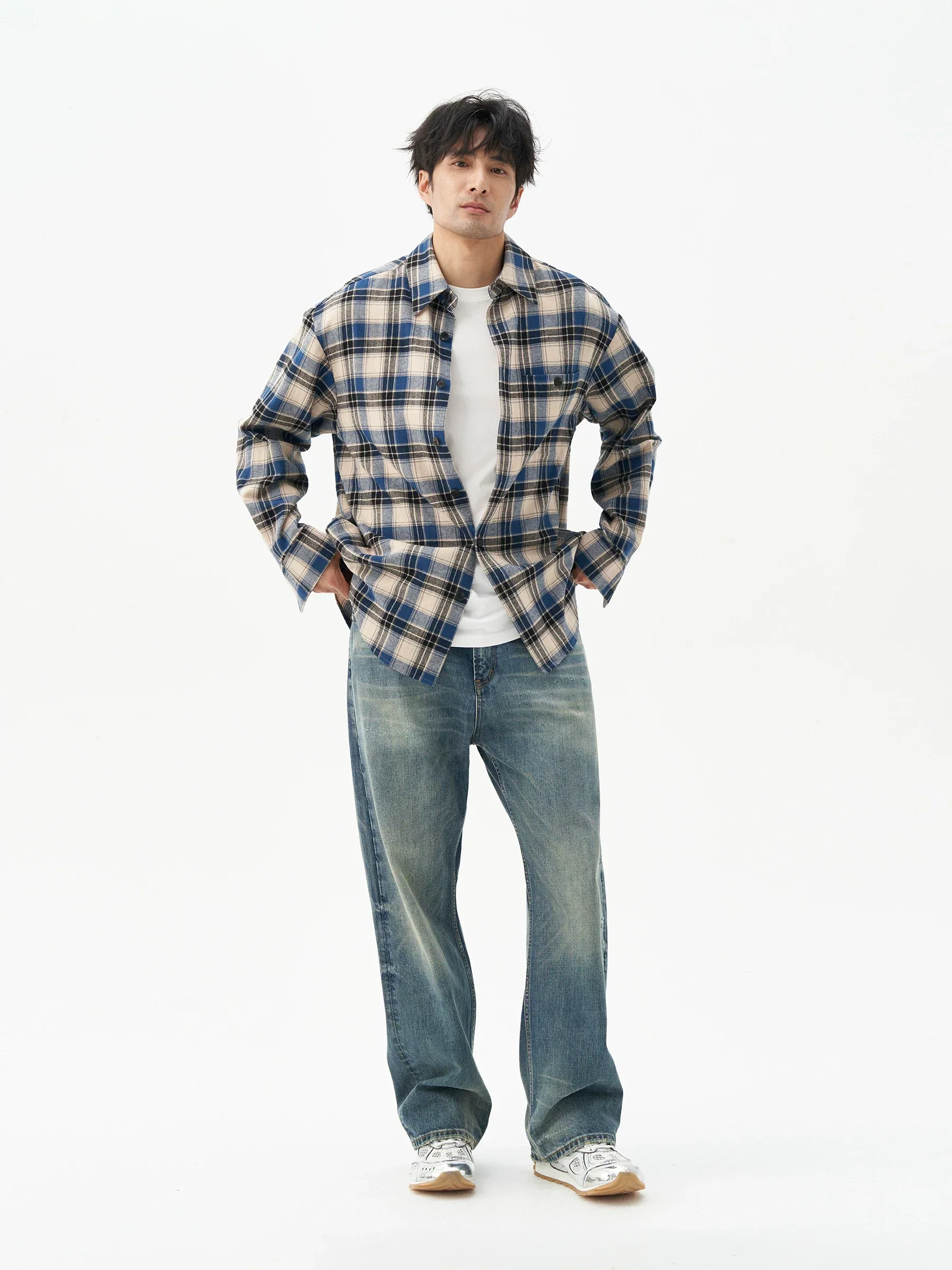 Brushed Plaid Shirt - Image 2