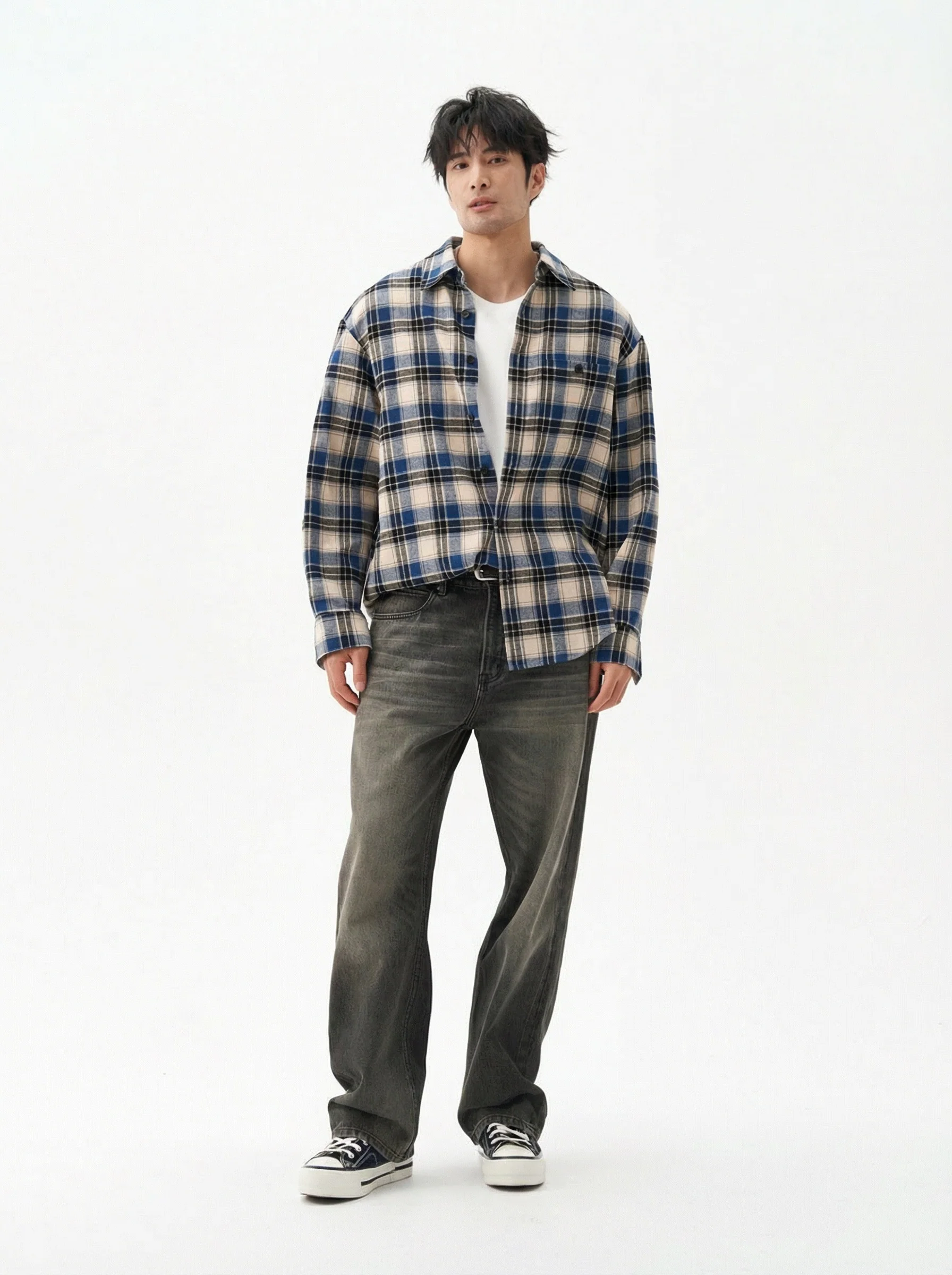 Brushed Plaid Shirt - Image 5