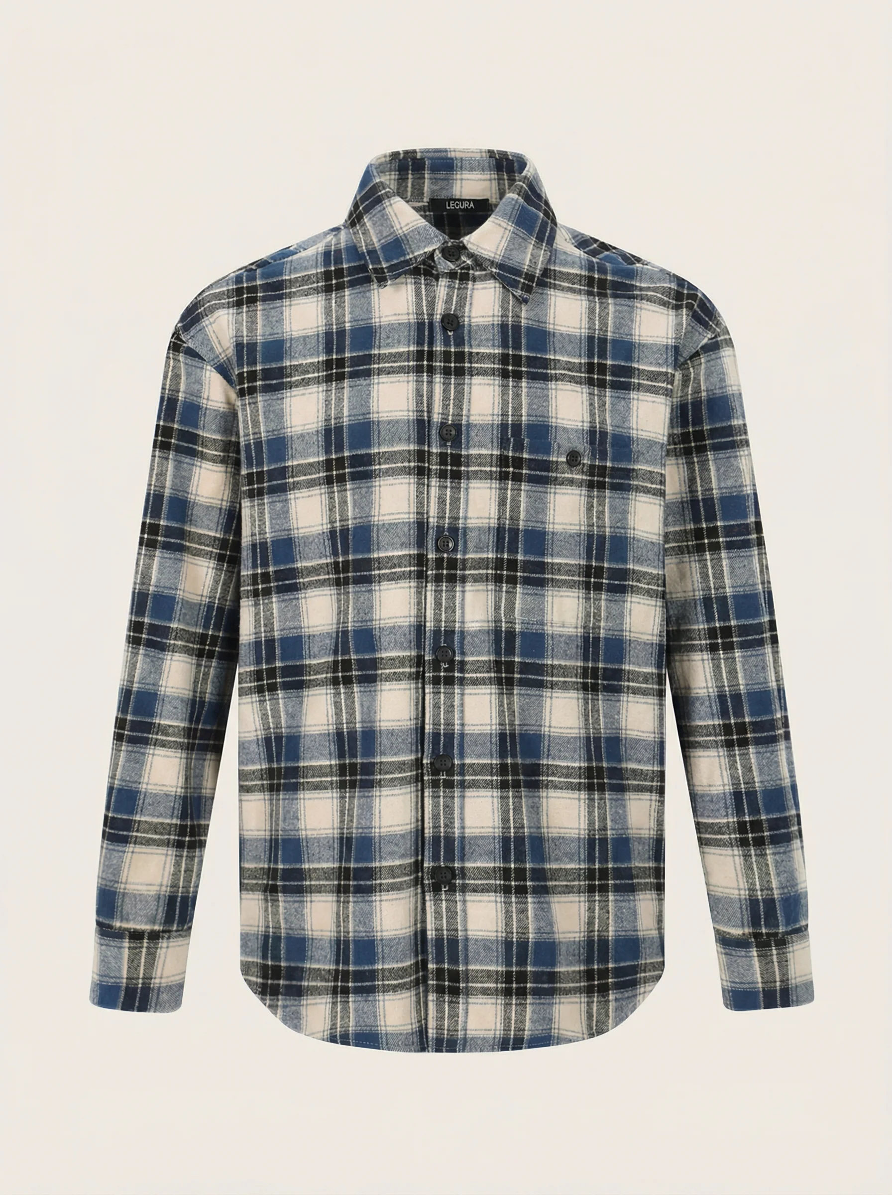 Brushed Plaid Shirt - Image 7