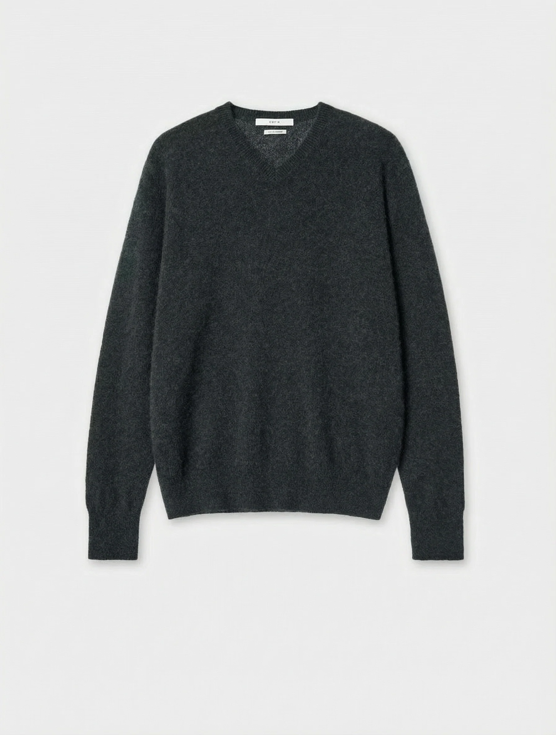 Brushed V-Neck Sweater - Image 7