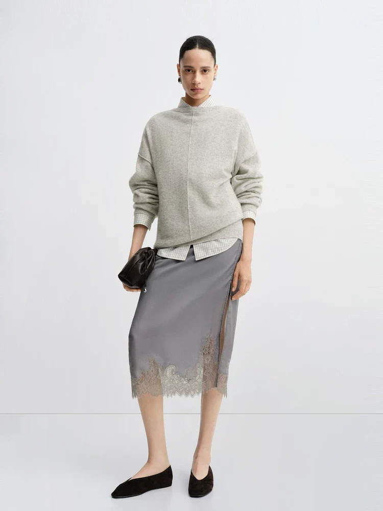 Brushed V-Neck Sweater