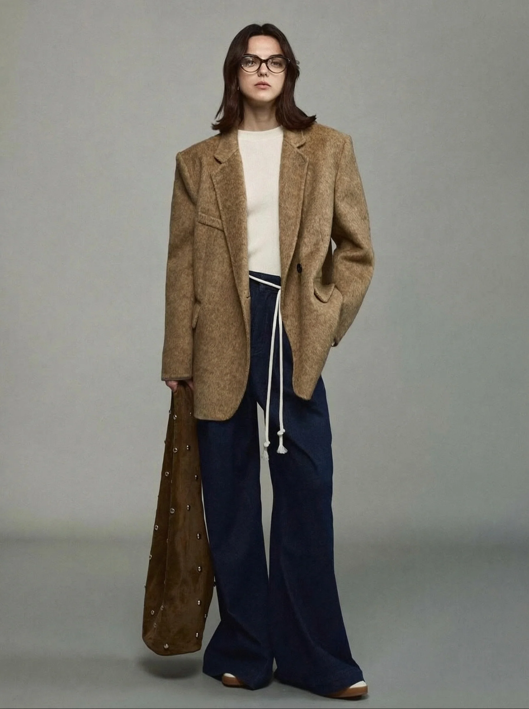 Brushed Wool Blazer - Image 2