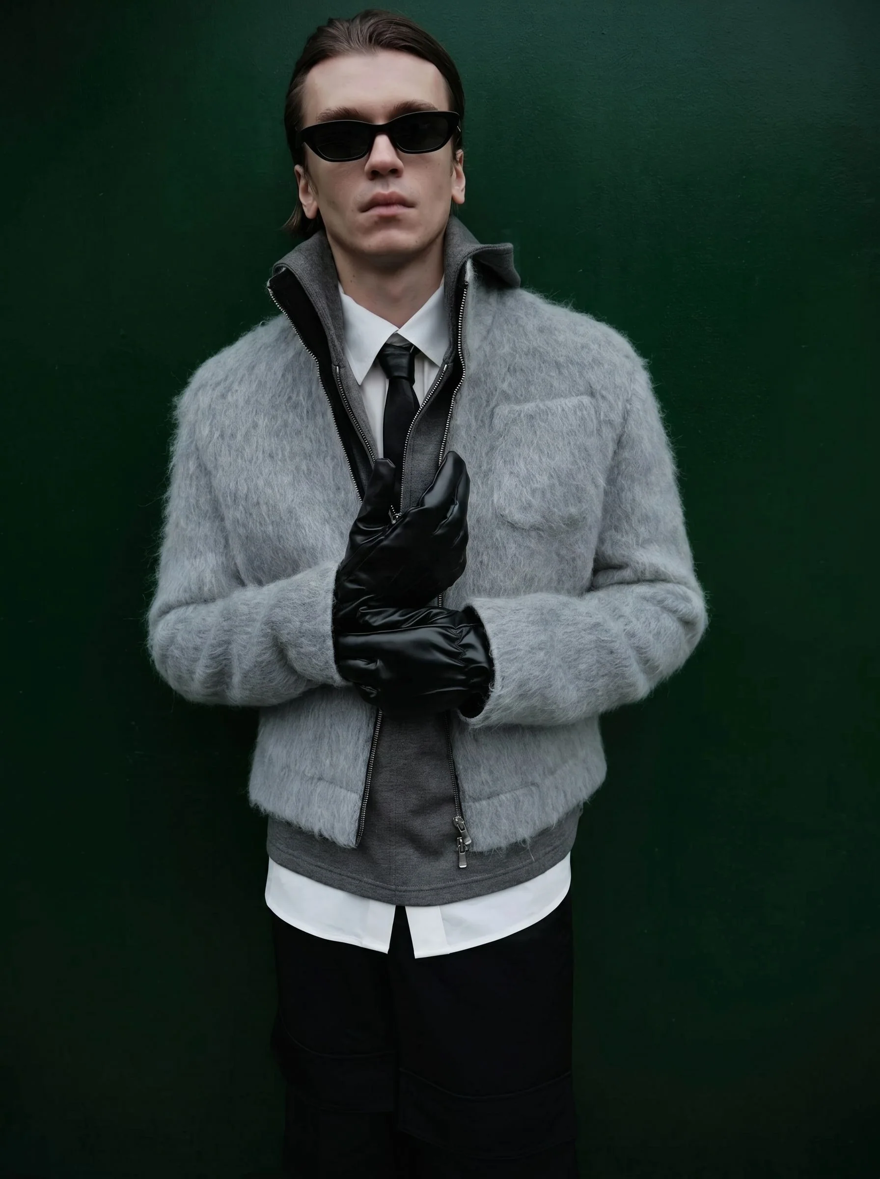 Brushed Zip Jacket