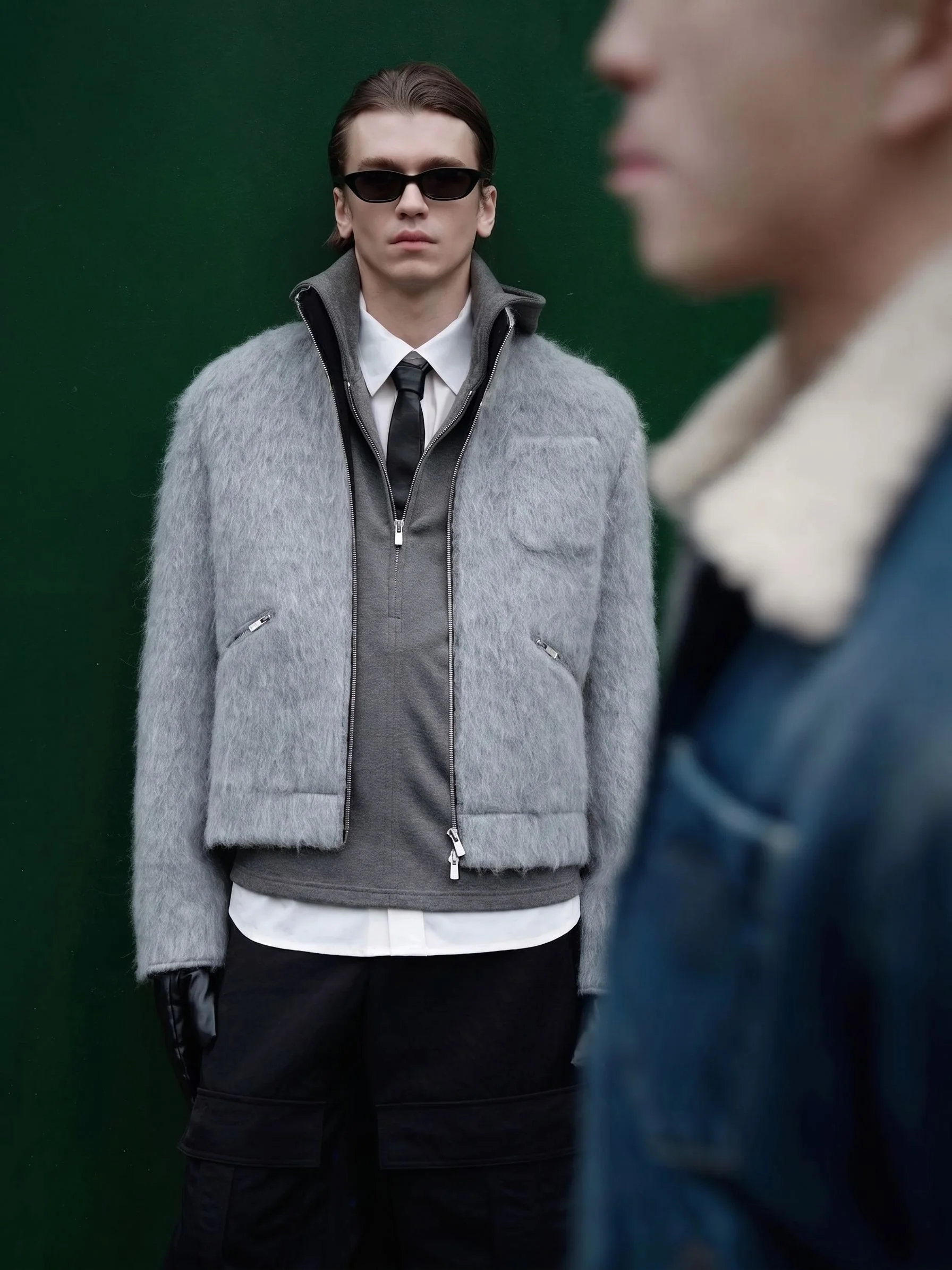 Brushed Zip Jacket - Image 3